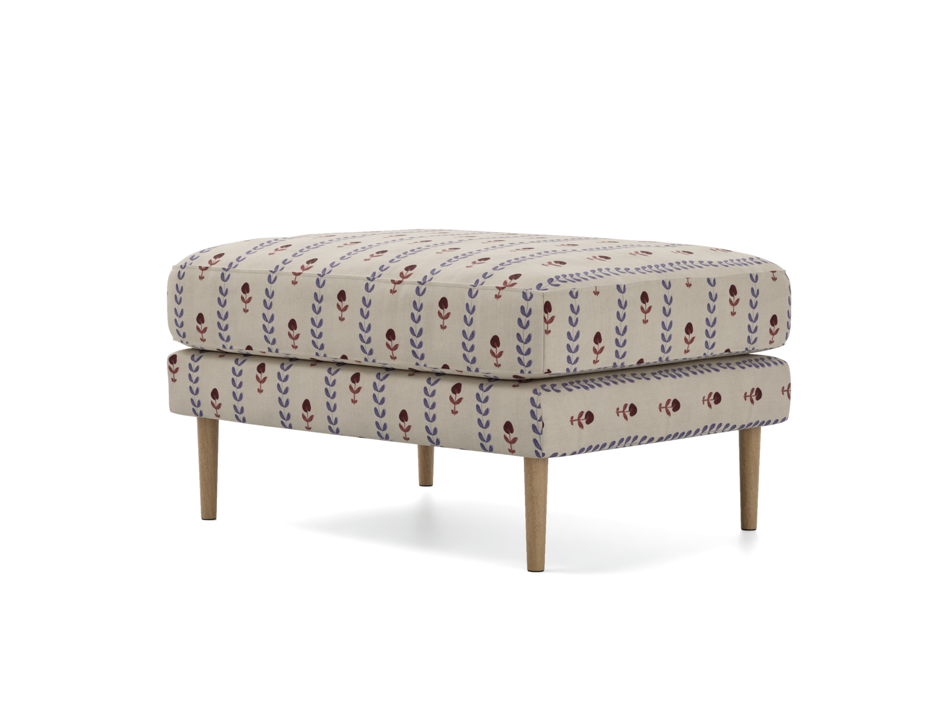 This Bemz cover fits IKEA Åsljunga fotstool and it includes 1 piece. This cover is made in the original fit from IKEA with no skirt. The IKEA Åsljunga cover is easy to put on, no assembly is required.   Fitting instructions: Remove the original IKEA slipcover before fitting the Bemz cover.