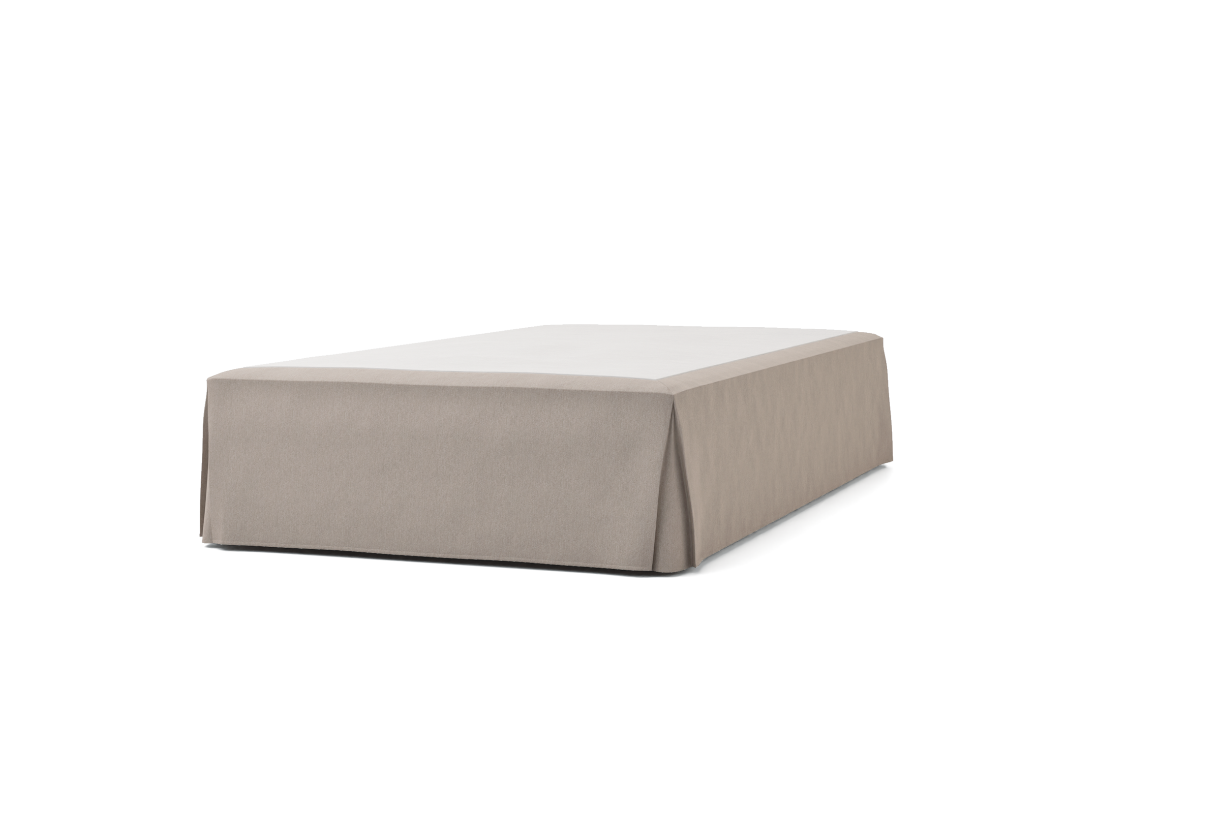 Bed Skirt, boxpleat