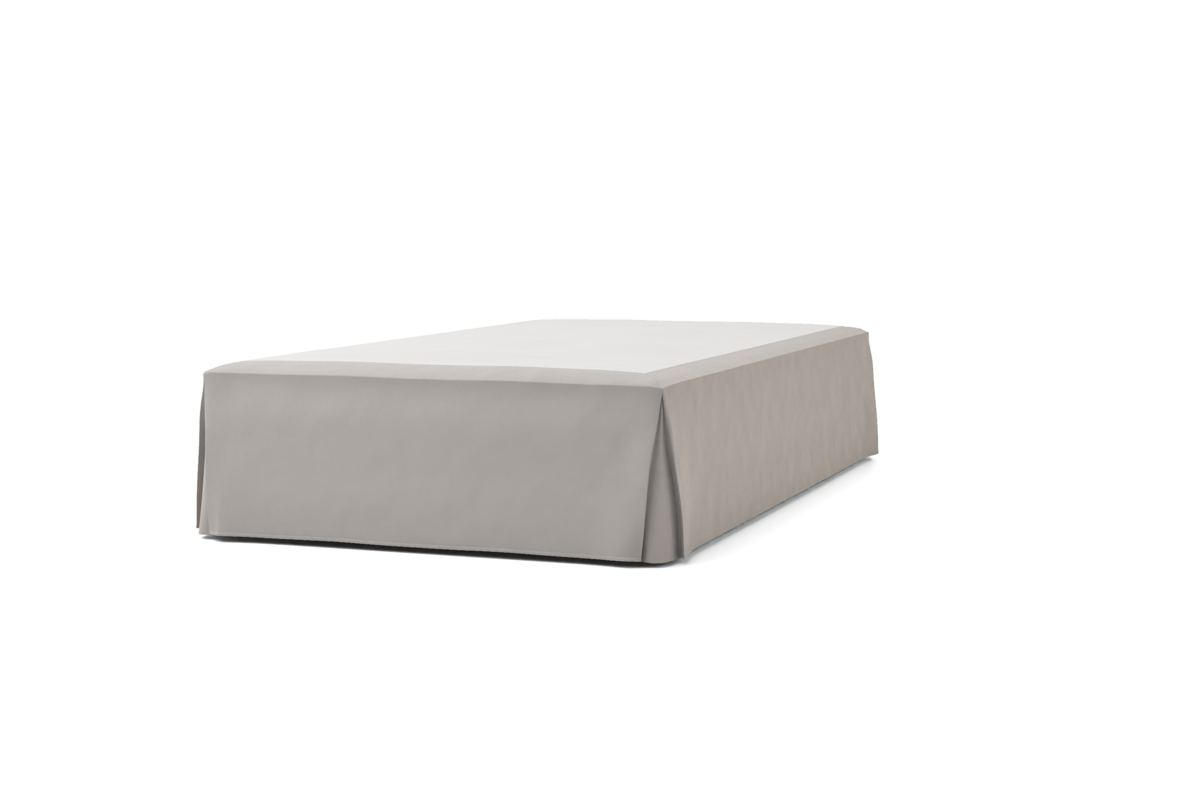 Bed Skirt, boxpleat