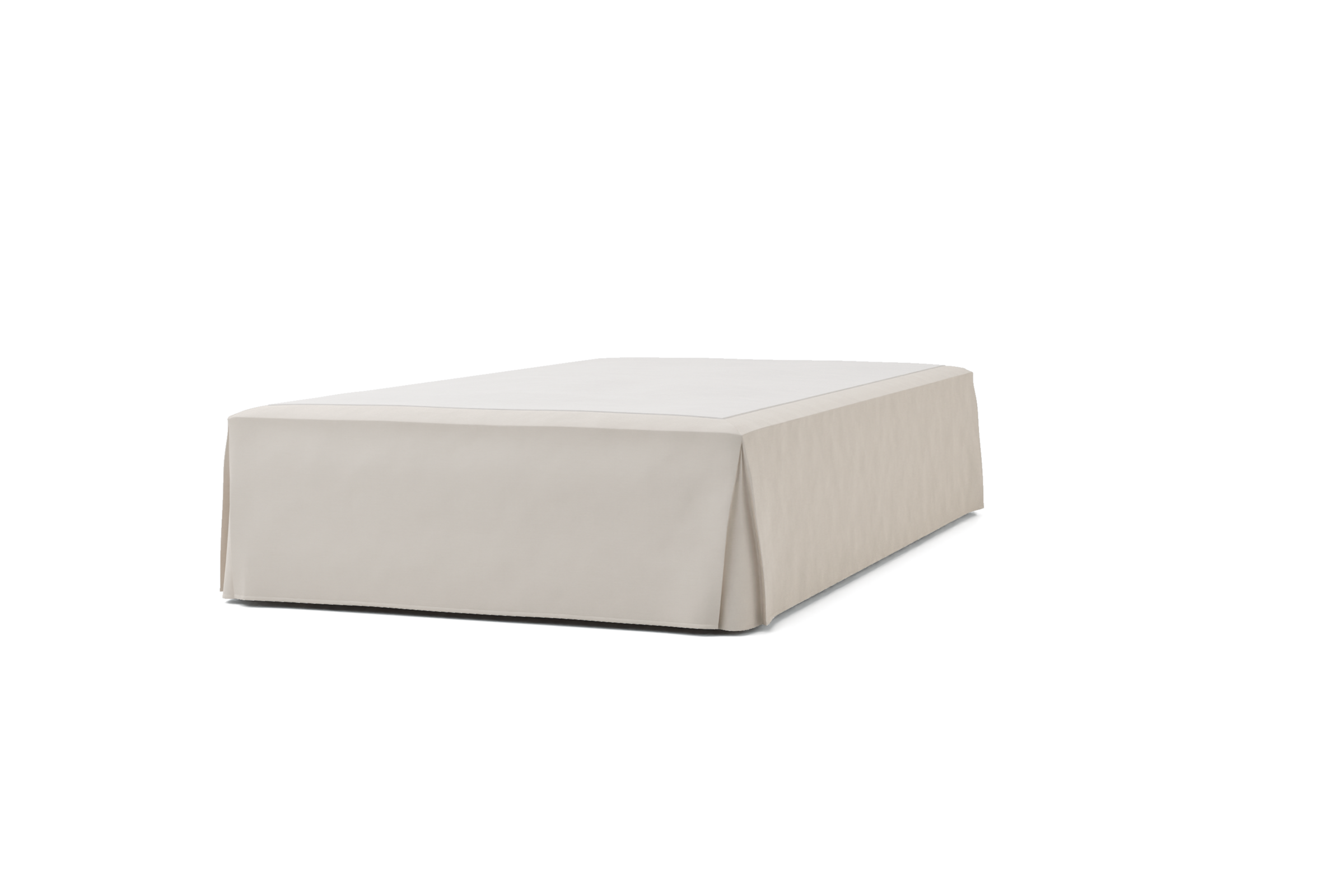 Bed Skirt, boxpleat
