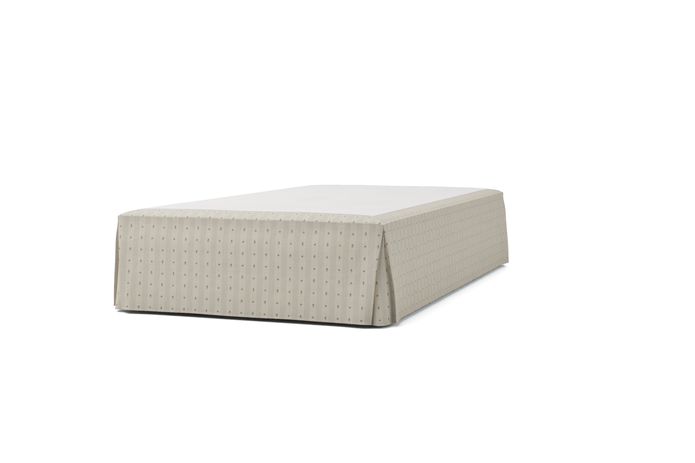 Bed Skirt, boxpleat