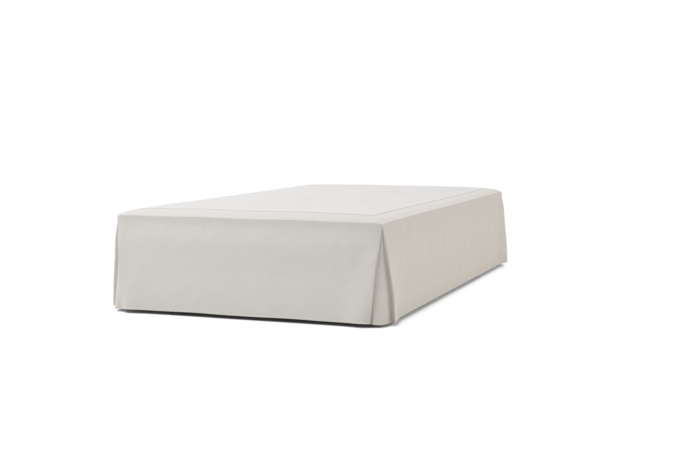 Bed Skirt, boxpleat