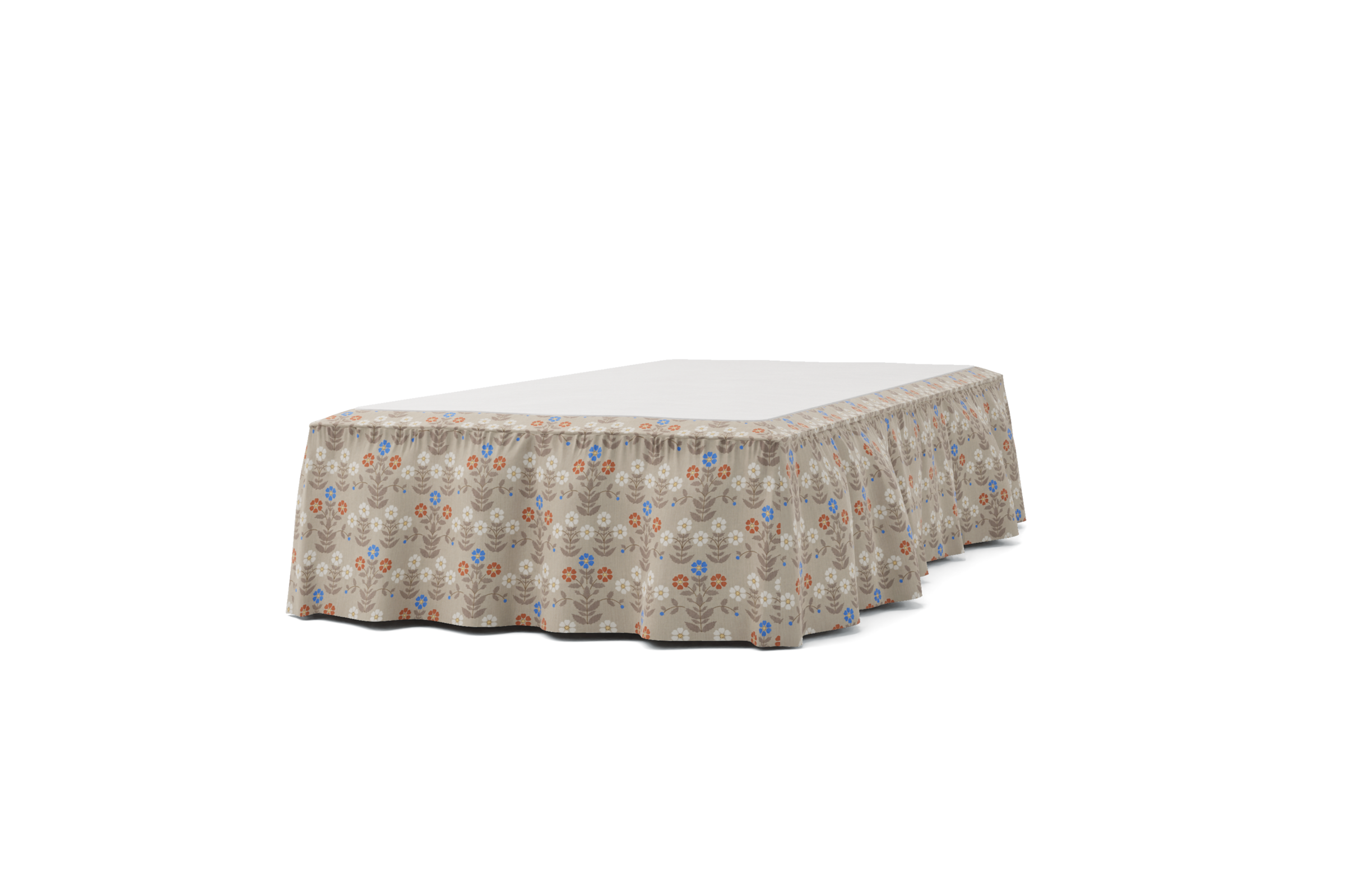 Bed Skirt, ruffles