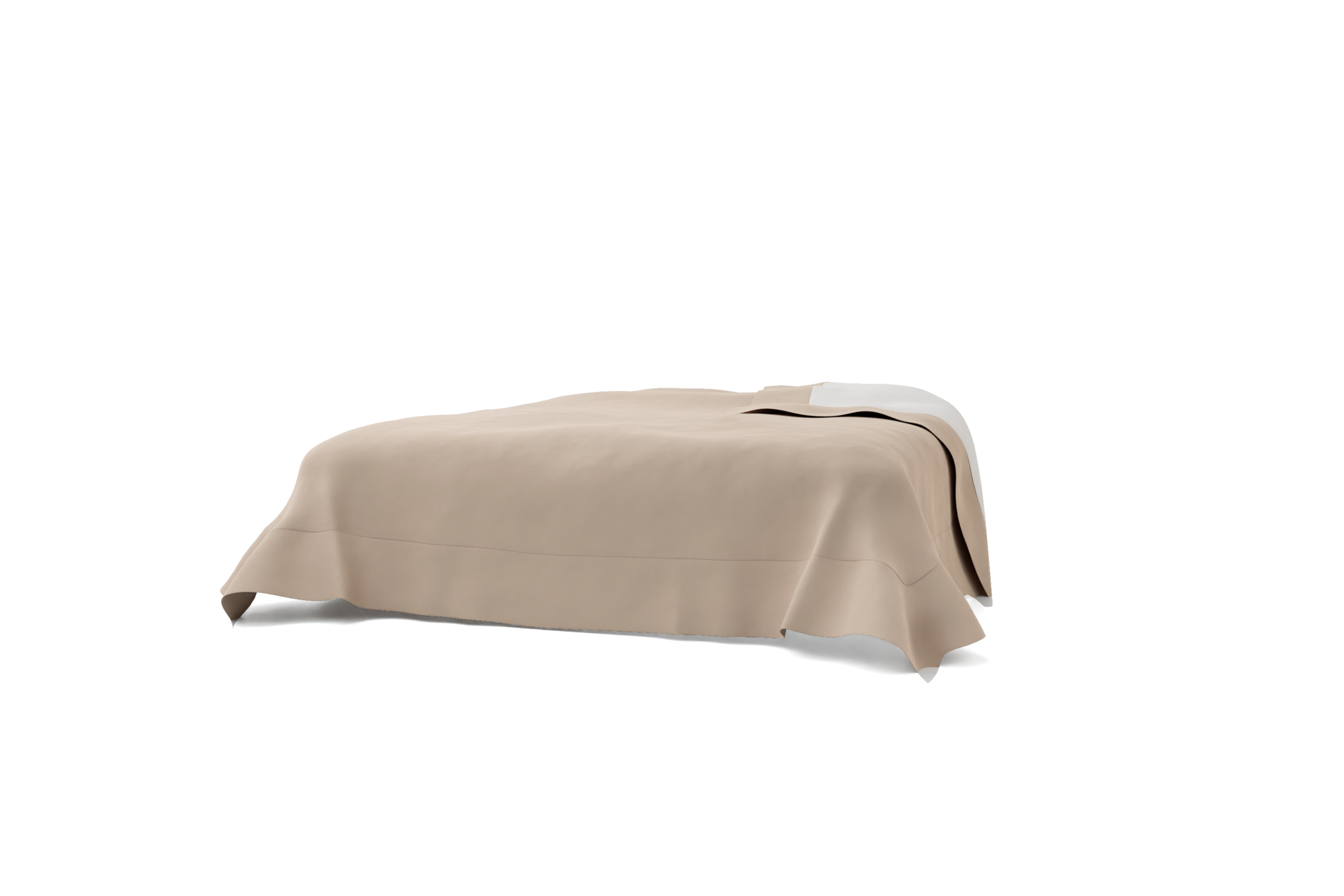 Sängöverkast med foder