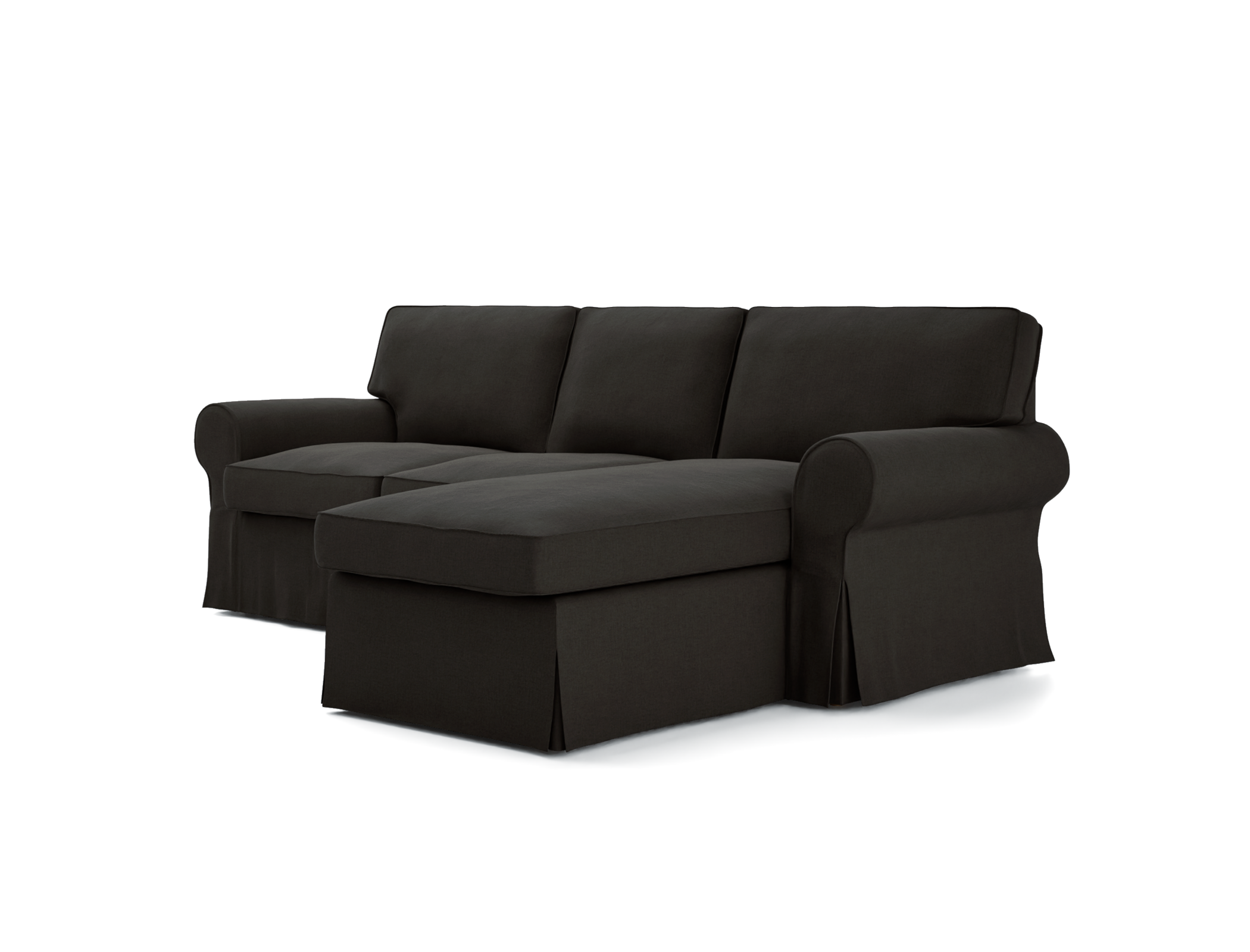 Ektorp 3 Seater Sofa with Chaise Cover