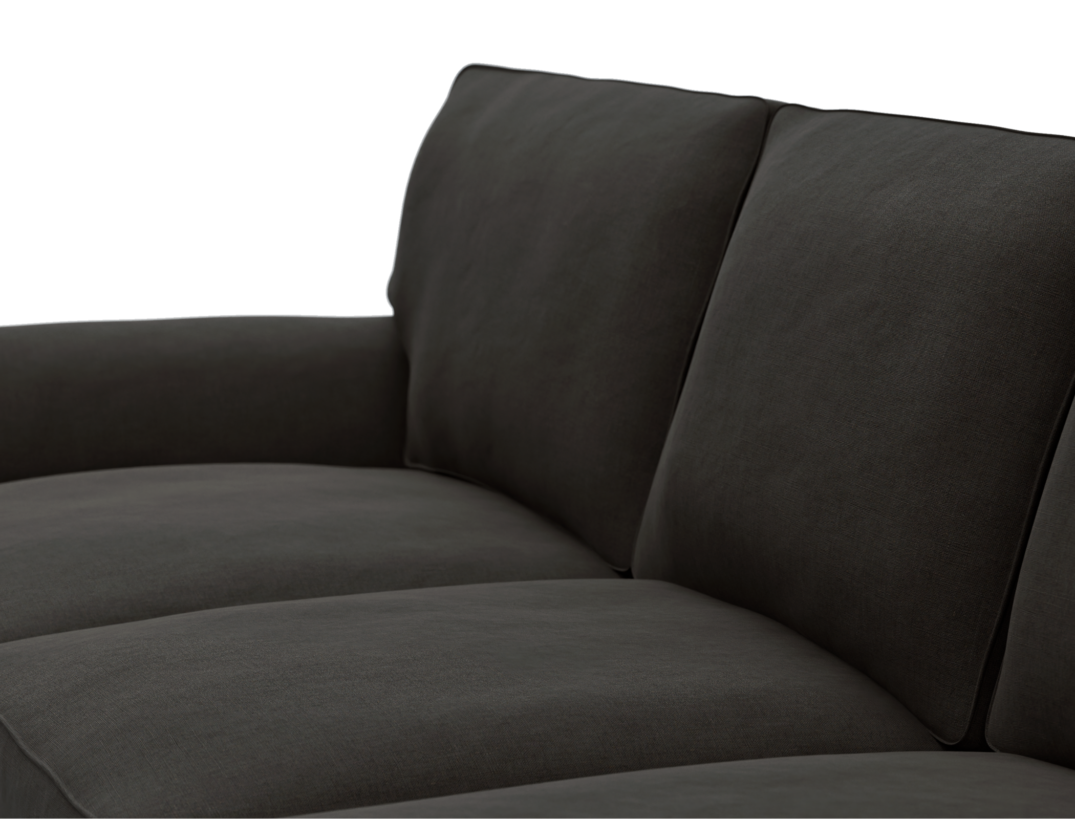 Ektorp 3 Seater Sofa with Chaise Cover