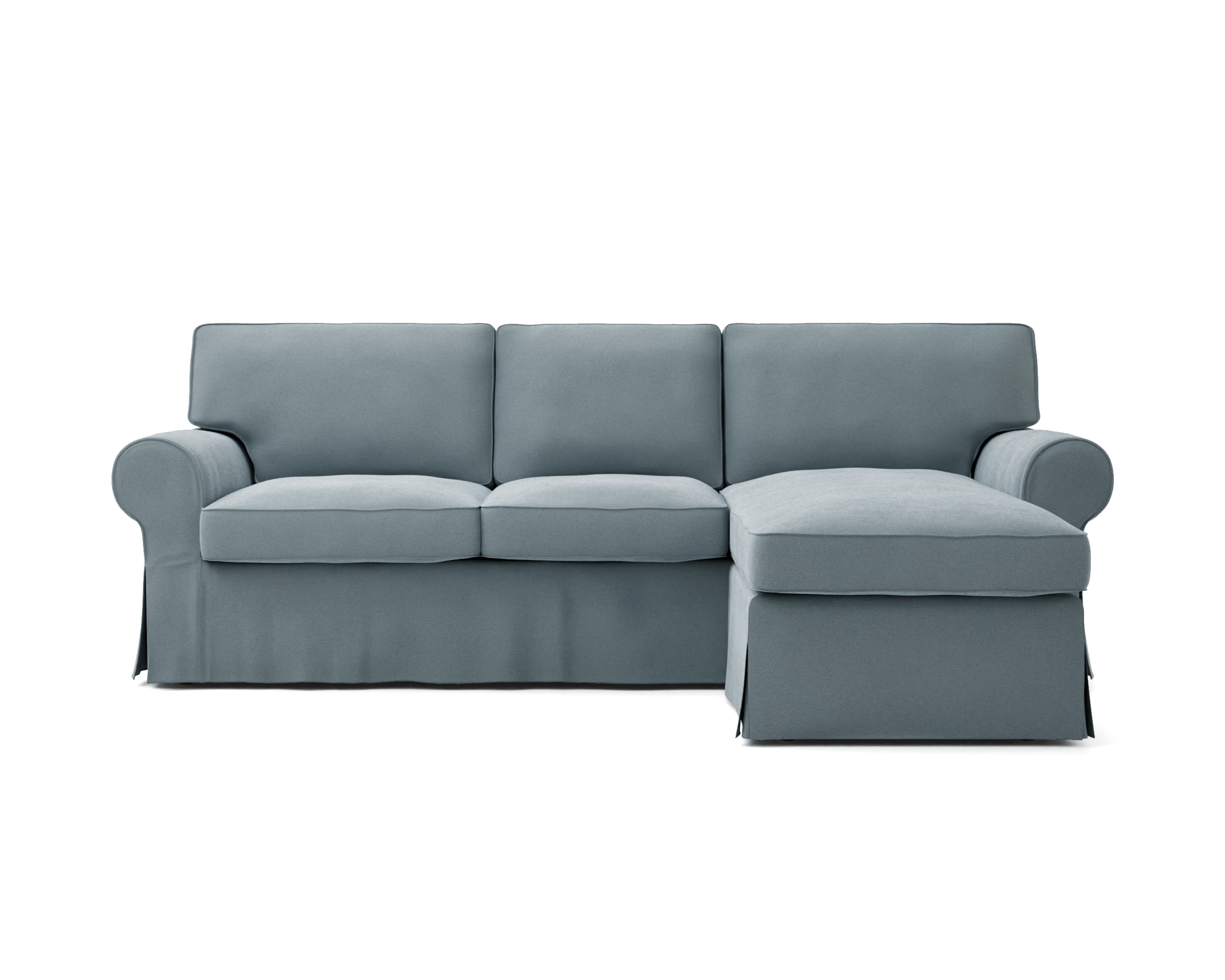 Fodera per divano 3 posti con chaise-longue Ektorp