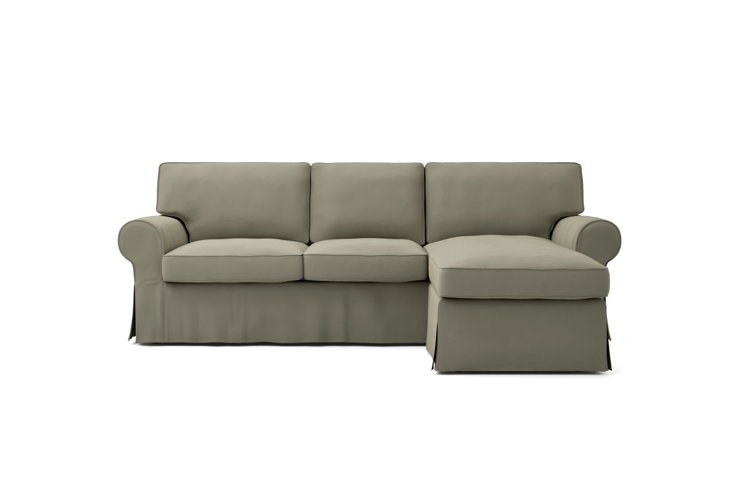 Ektorp 3 Seater Sofa with Chaise Cover