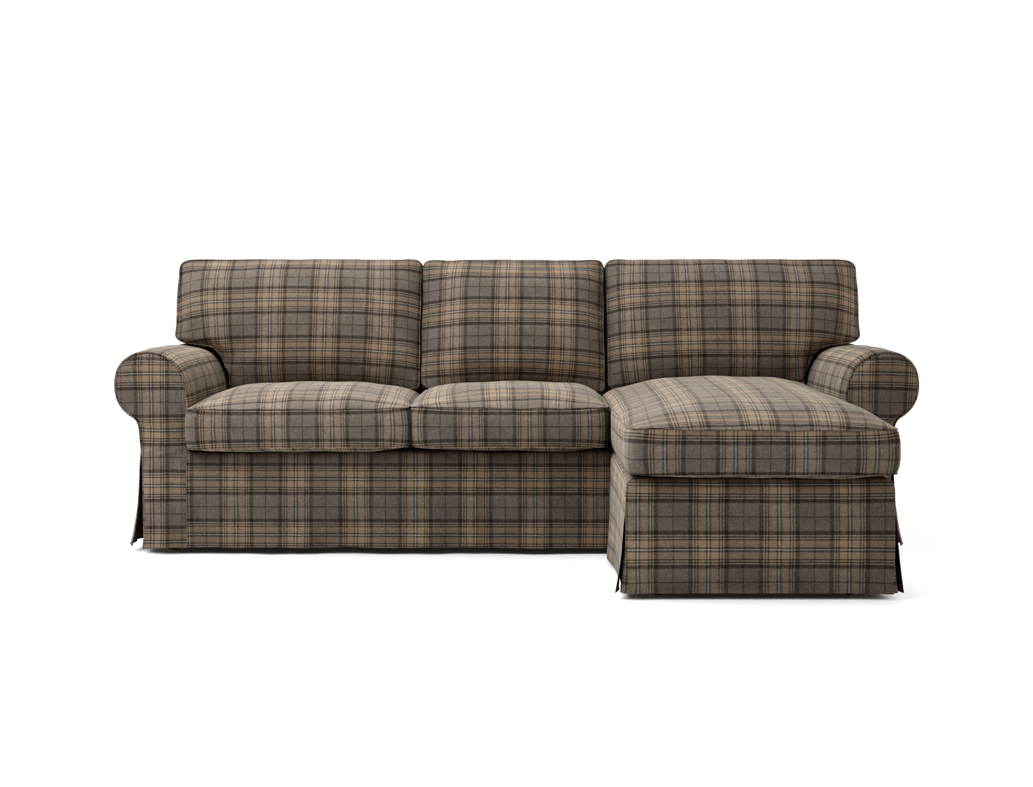 Ektorp 3 Seater Sofa with Chaise Cover