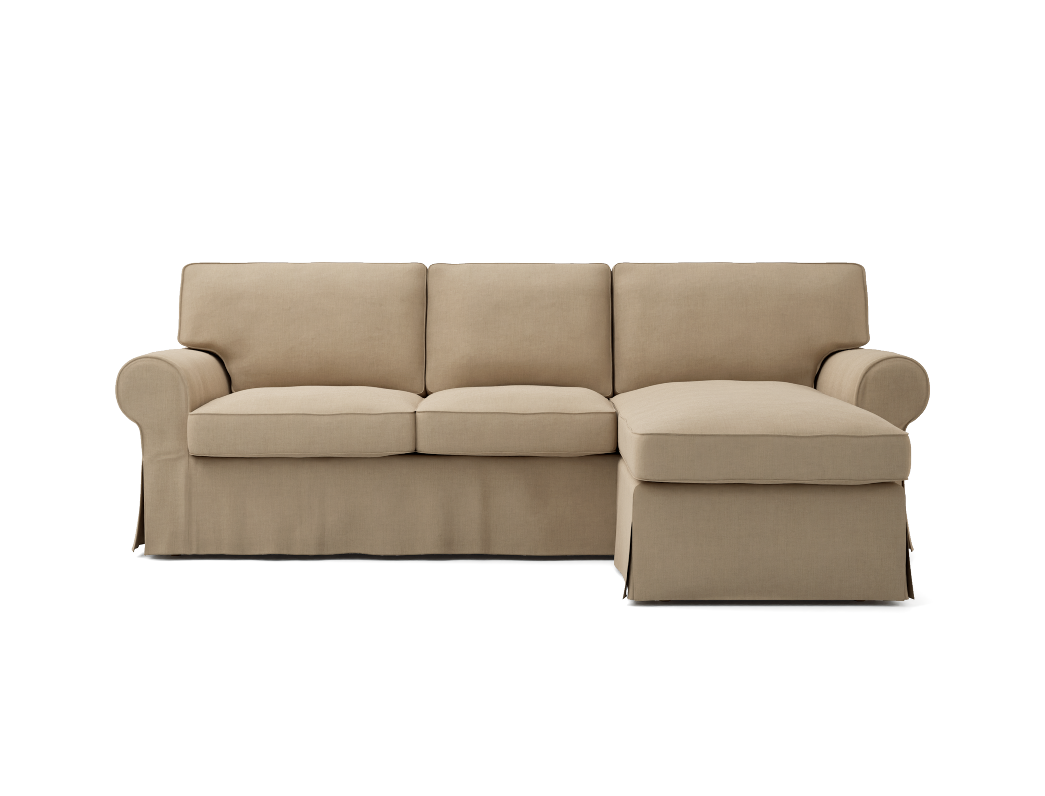 Ektorp 3 Seater Sofa with Chaise Cover