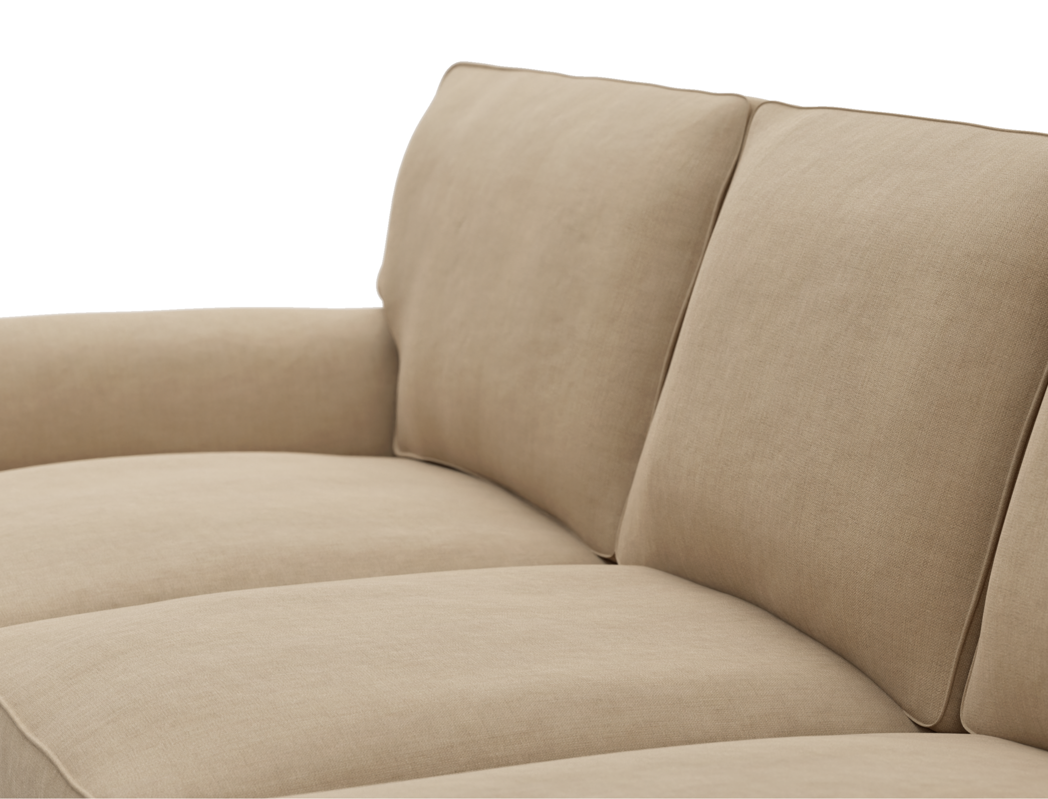 Ektorp 3 Seater Sofa with Chaise Cover