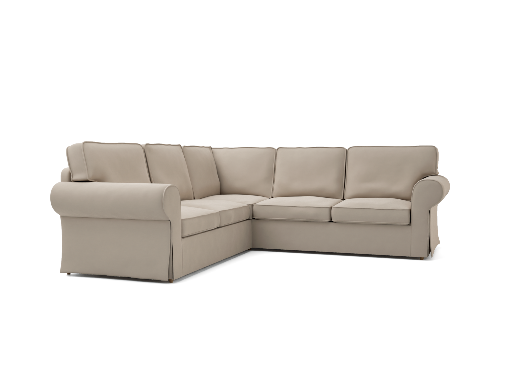 Fodera per divano angolare 4 posti Ektorp