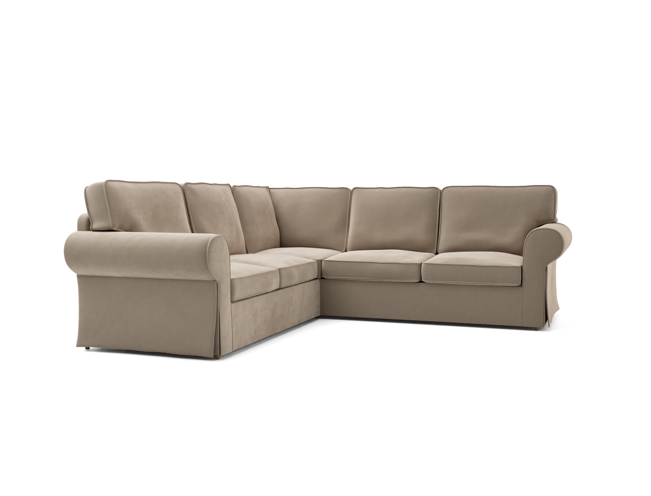 Fodera per divano angolare 4 posti Ektorp