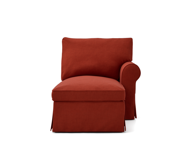 Housse de méridienne Ektorp, accoudoir à droite