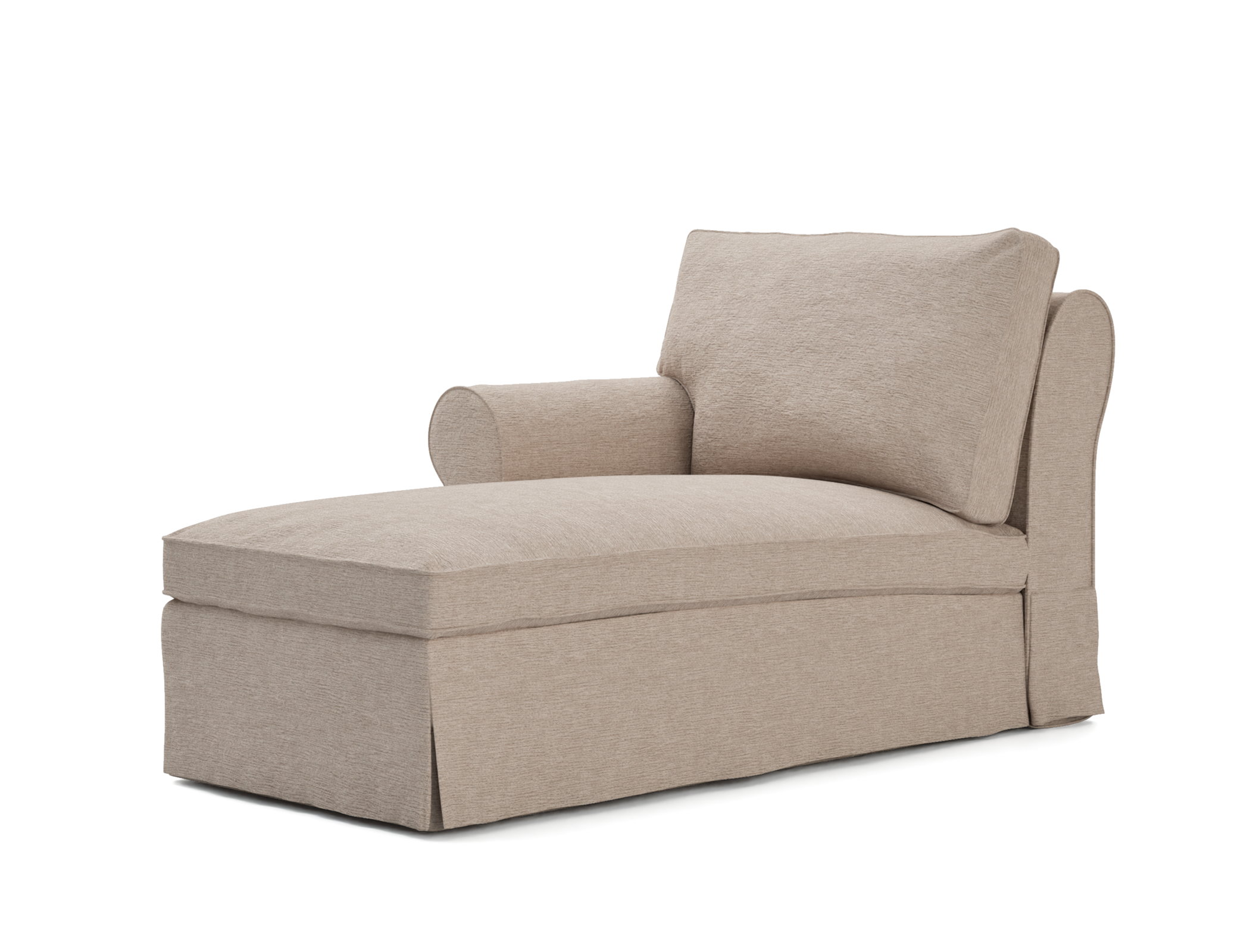 Ektorp Chaise with Left Armrest Cover