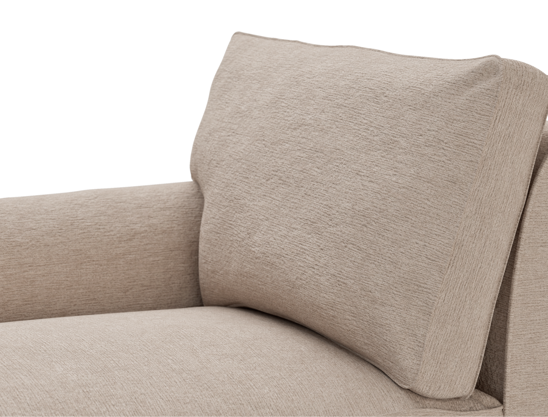 Ektorp Chaise with Left Armrest Cover