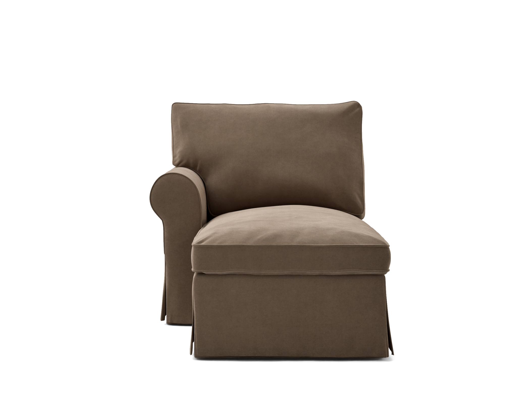 Ektorp Chaise with Left Armrest Cover