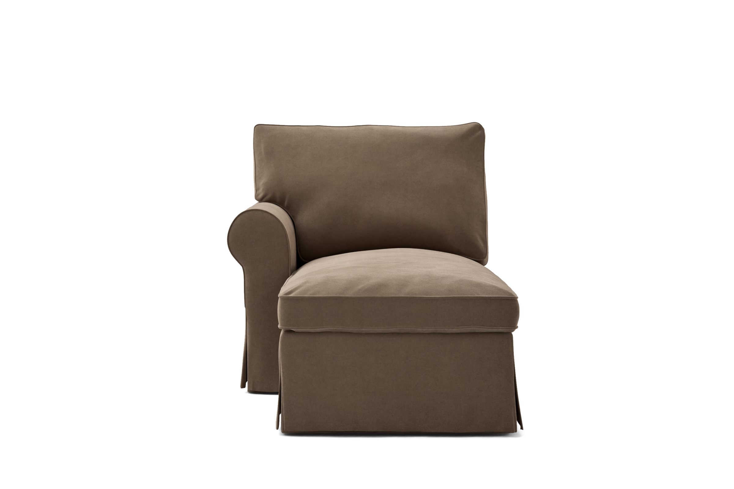 Ektorp Chaise with Left Armrest Cover