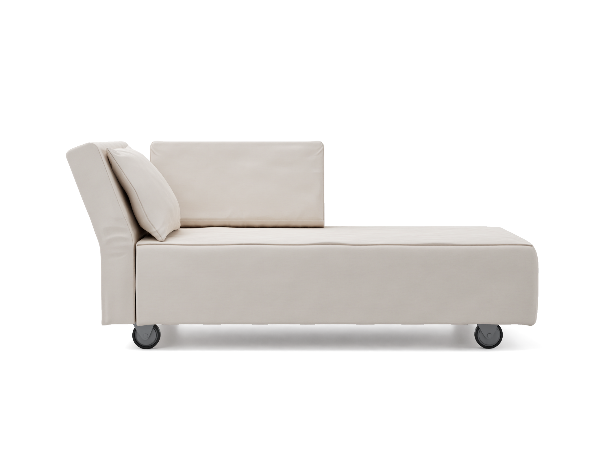 Falsterbo Chaise with Right Armrest Cover