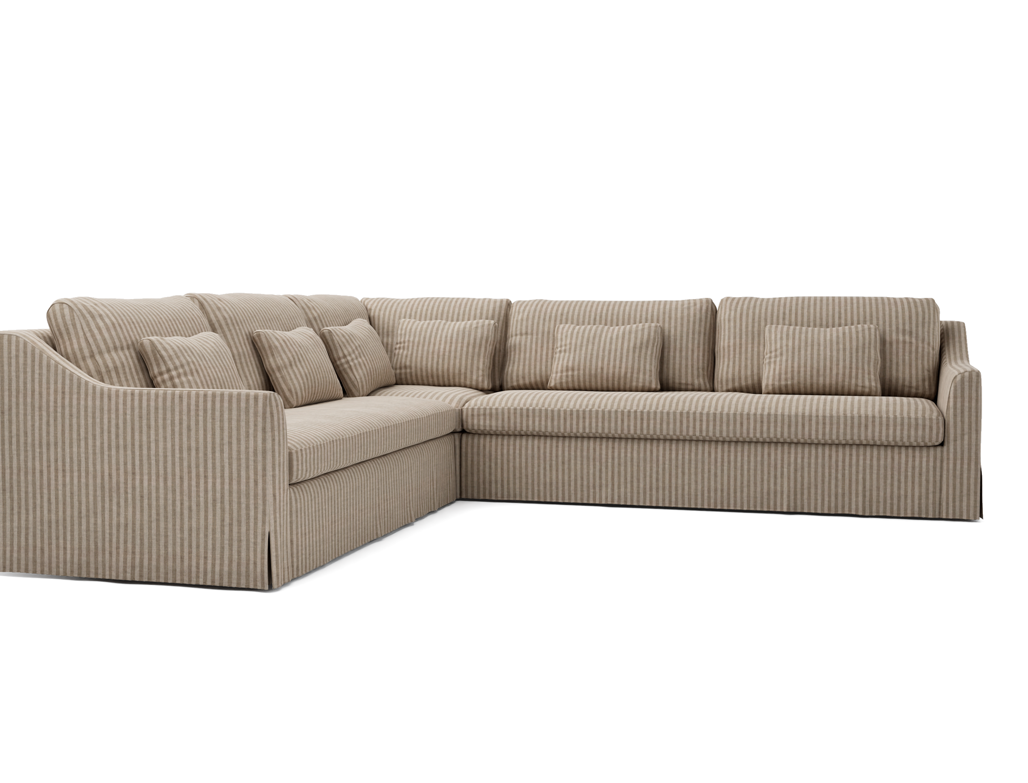 Färlöv corner sofa cover (2+3)