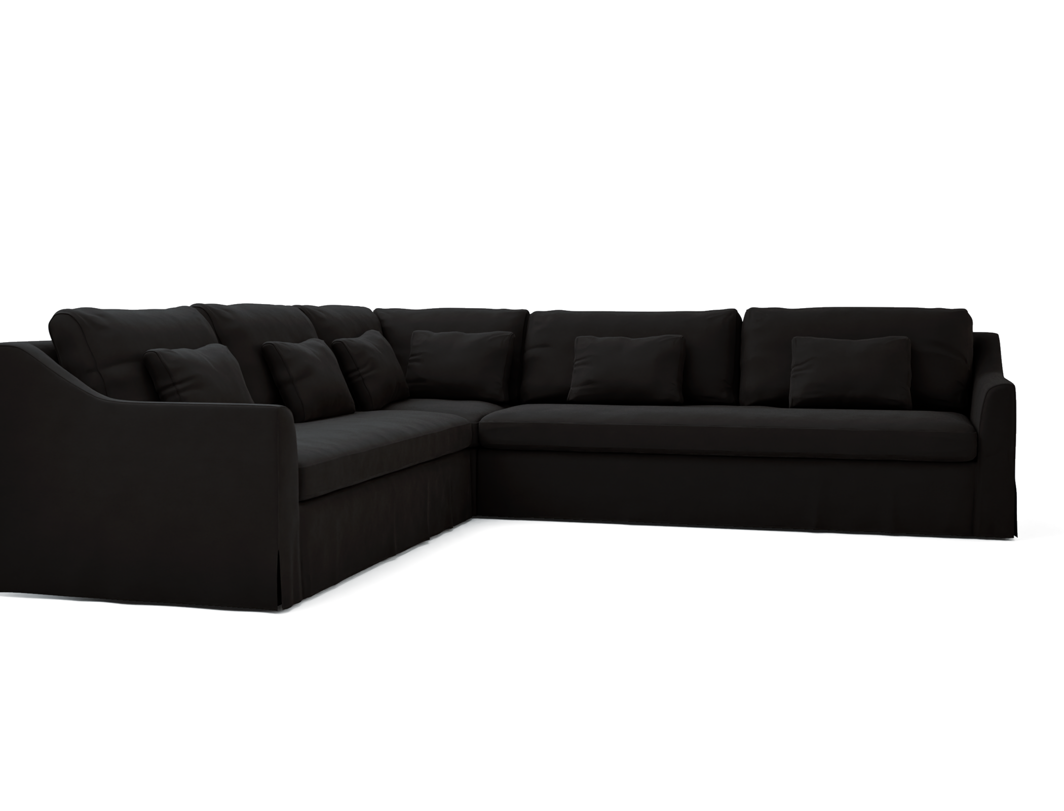 Färlöv corner sofa cover (2+3)