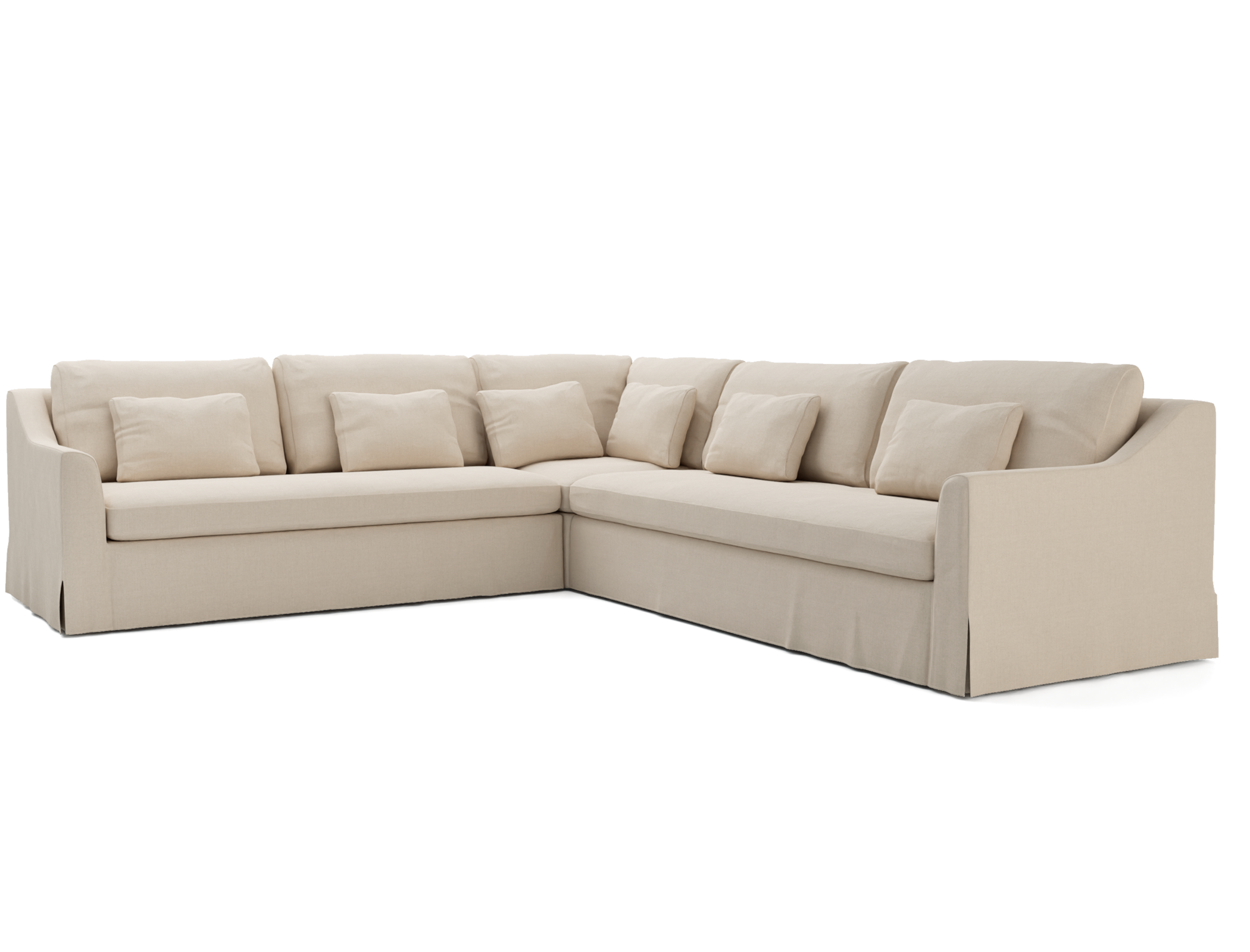 Färlöv corner sofa cover (2+3)