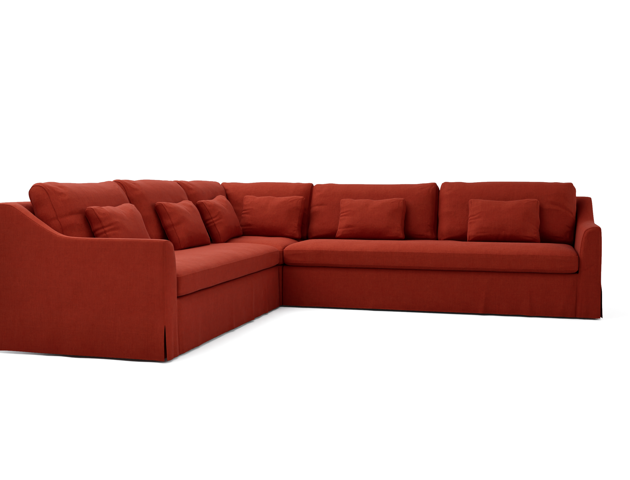 Färlöv corner sofa cover (2+3)