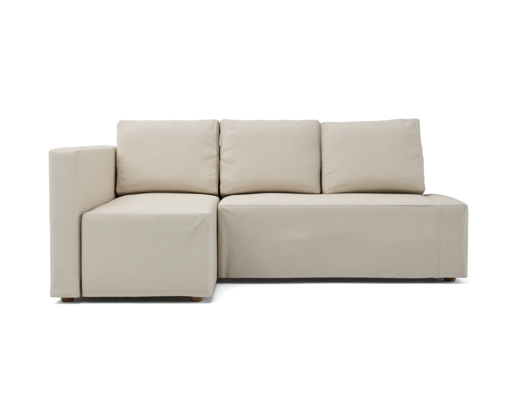 Överdrag till Friheten bäddsoffa med vänster schäslong