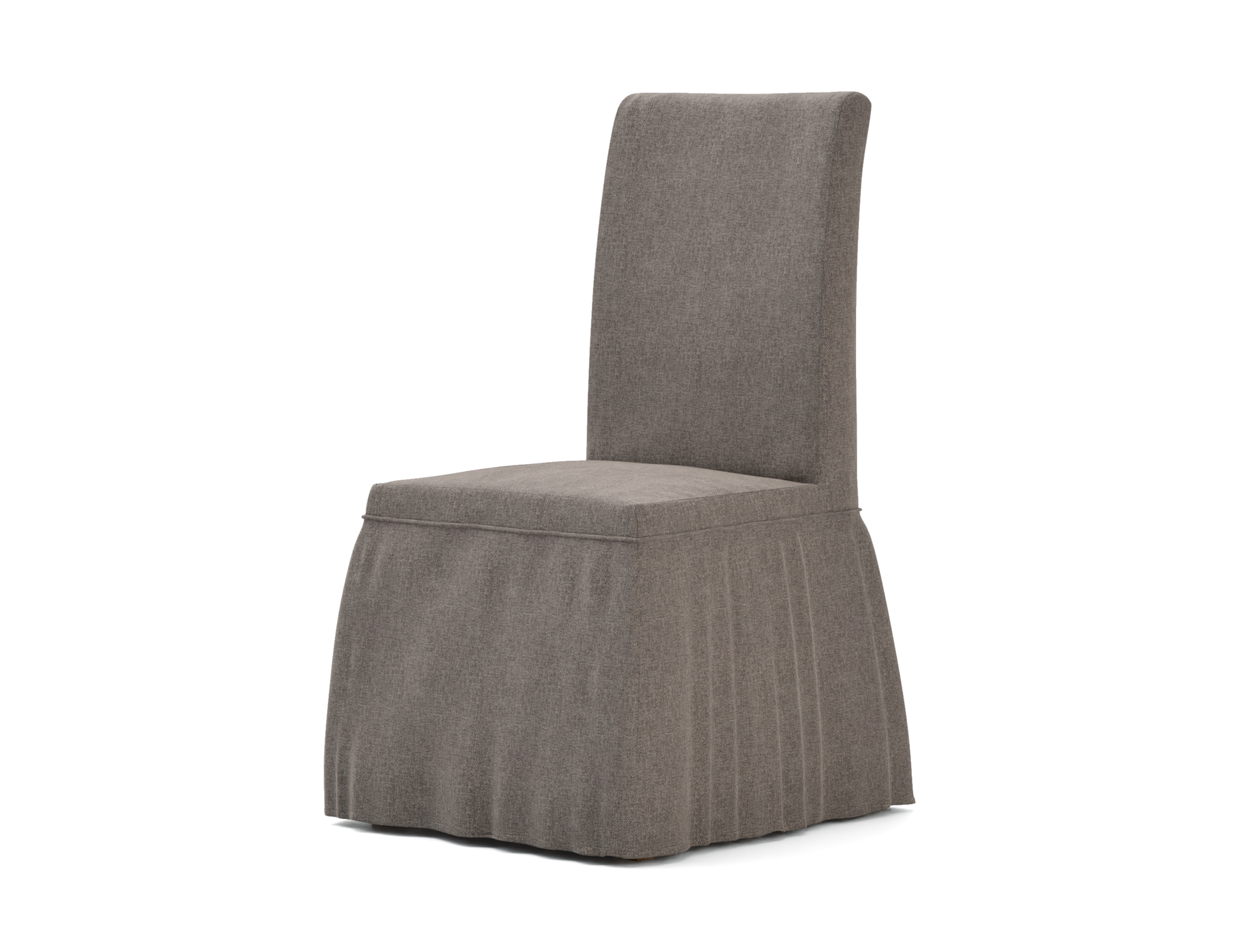 IKEA Henriksdal, Chair cover long with frills | Bemz