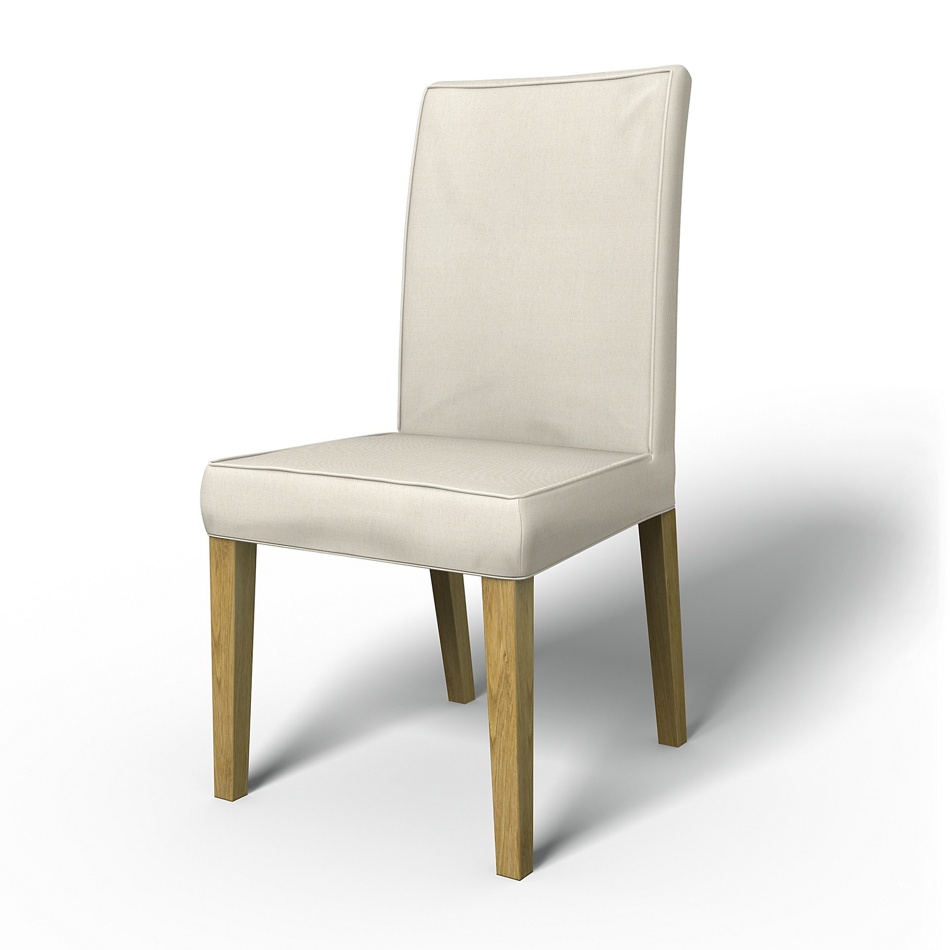Housse de chaise Henriksdal avec passepoil (grand modèle)