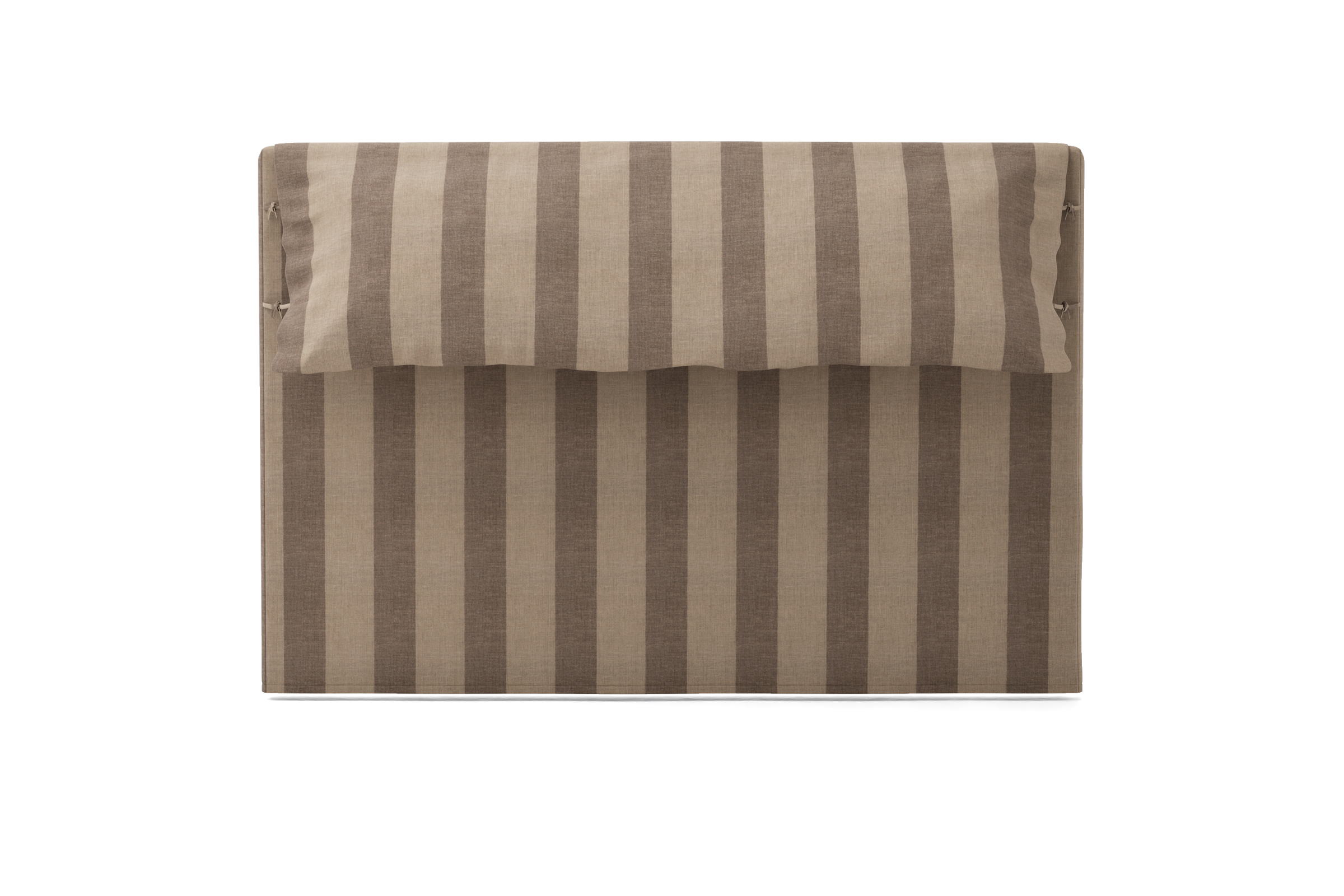 Wadded Universal Headboard cover, with straps