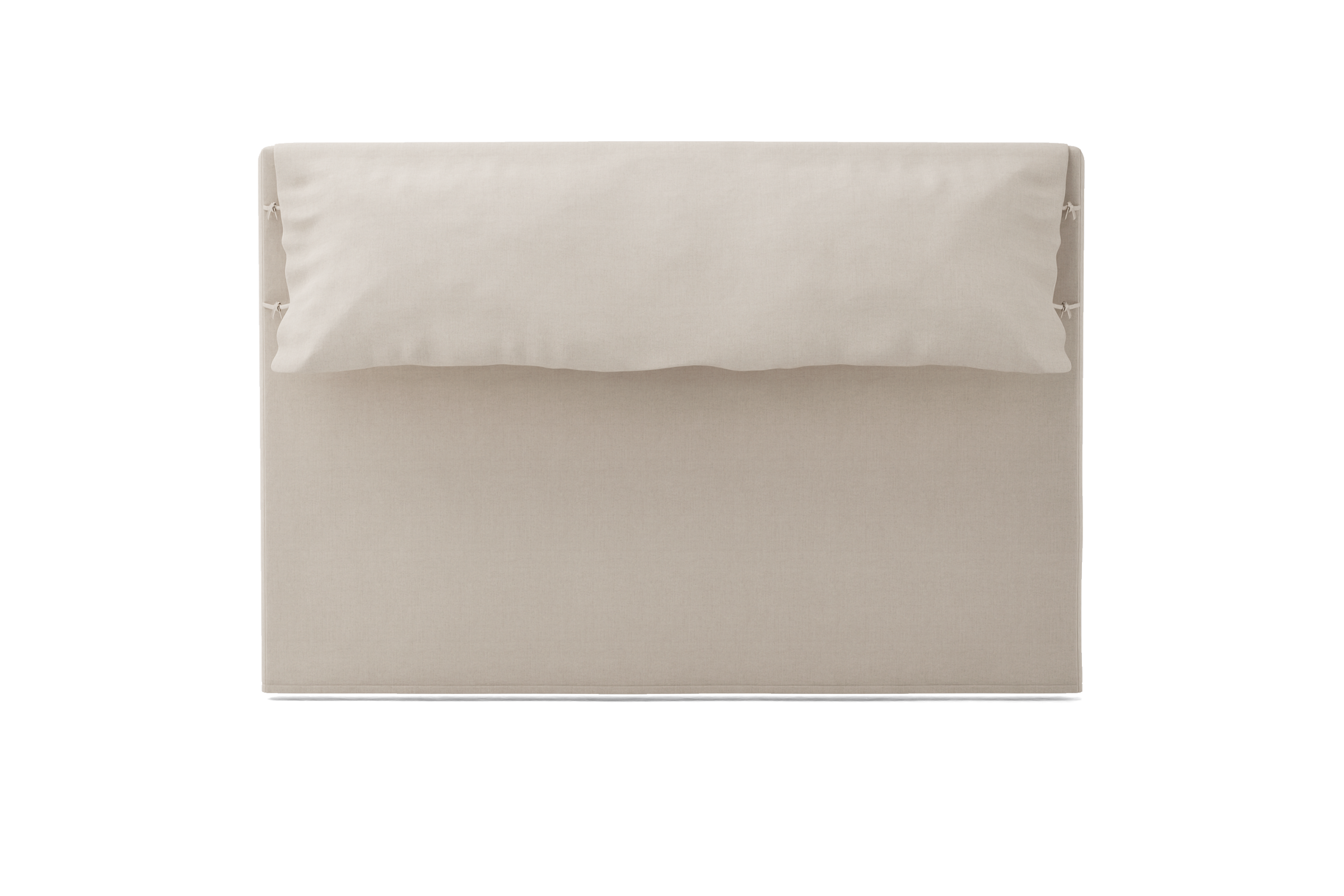 Wadded Universal Headboard cover, with straps
