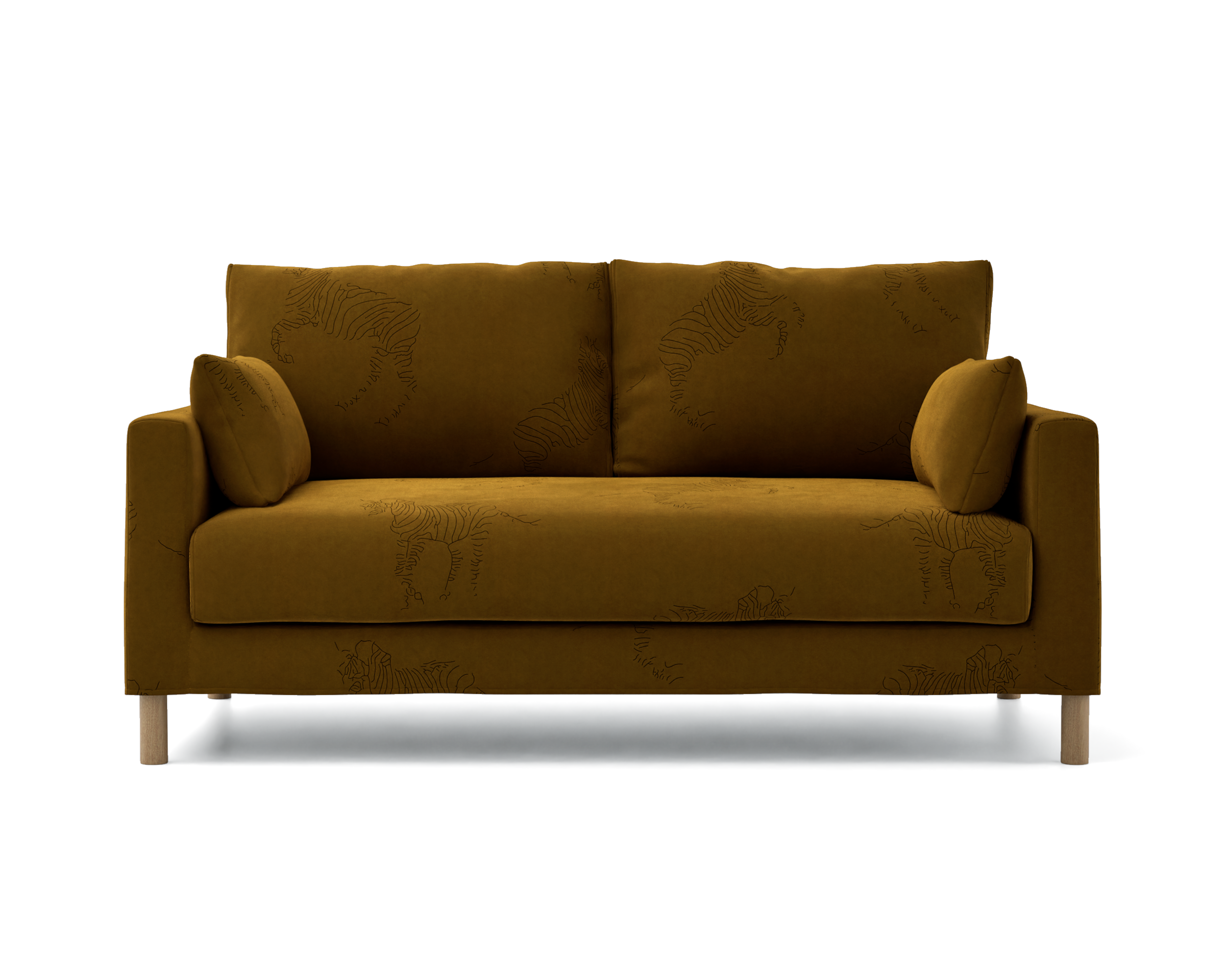 Bezug für 2er-Sofa Hyltarp, sichtbare Möbelbeine