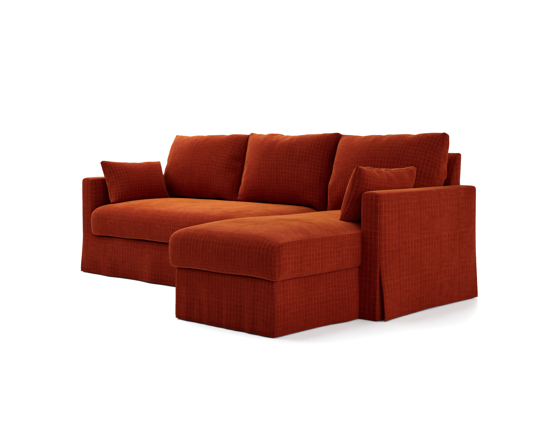 Hyltarp 3-seater sofa cover, chaise longue right