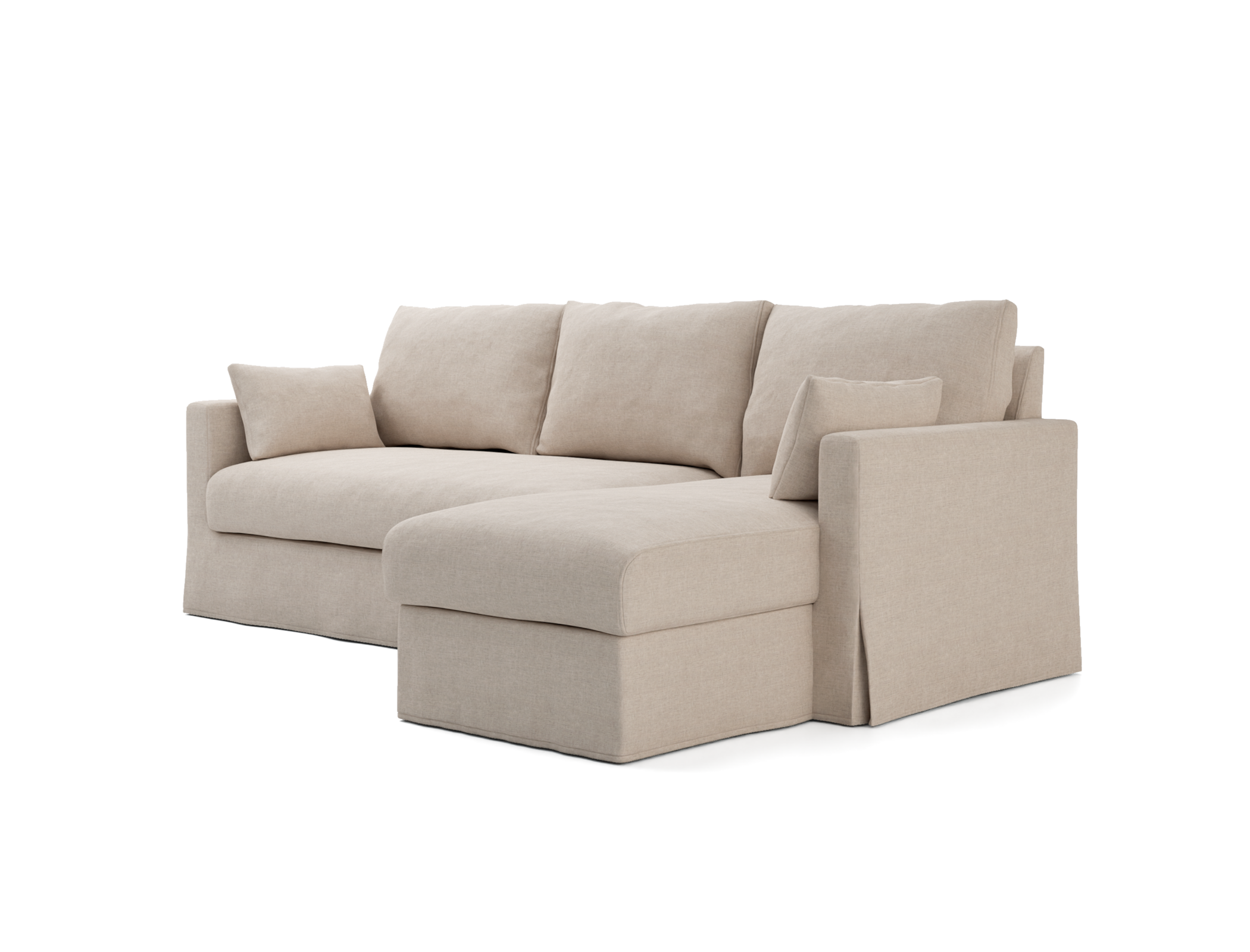 Hyltarp 3-seater sofa cover, chaise longue right