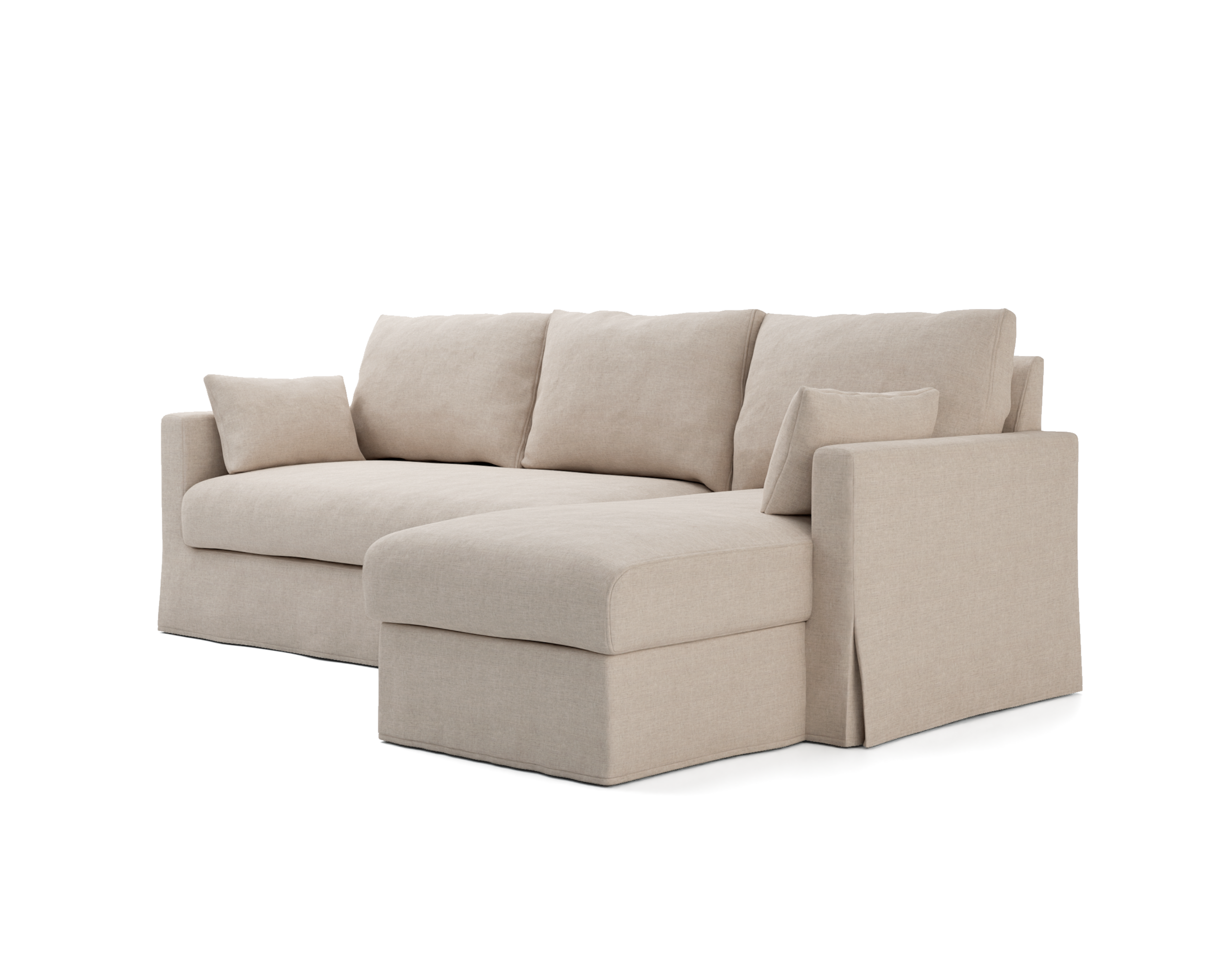 Fodera per divano 3 posti con chaise-longue destro Hyltarp