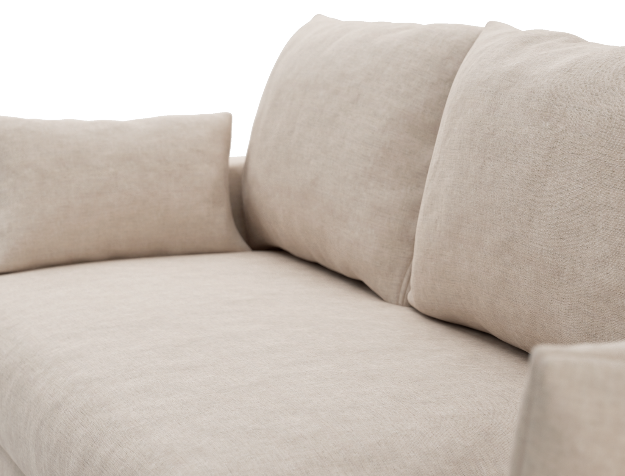 Hyltarp 3-seater sofa cover, chaise longue right
