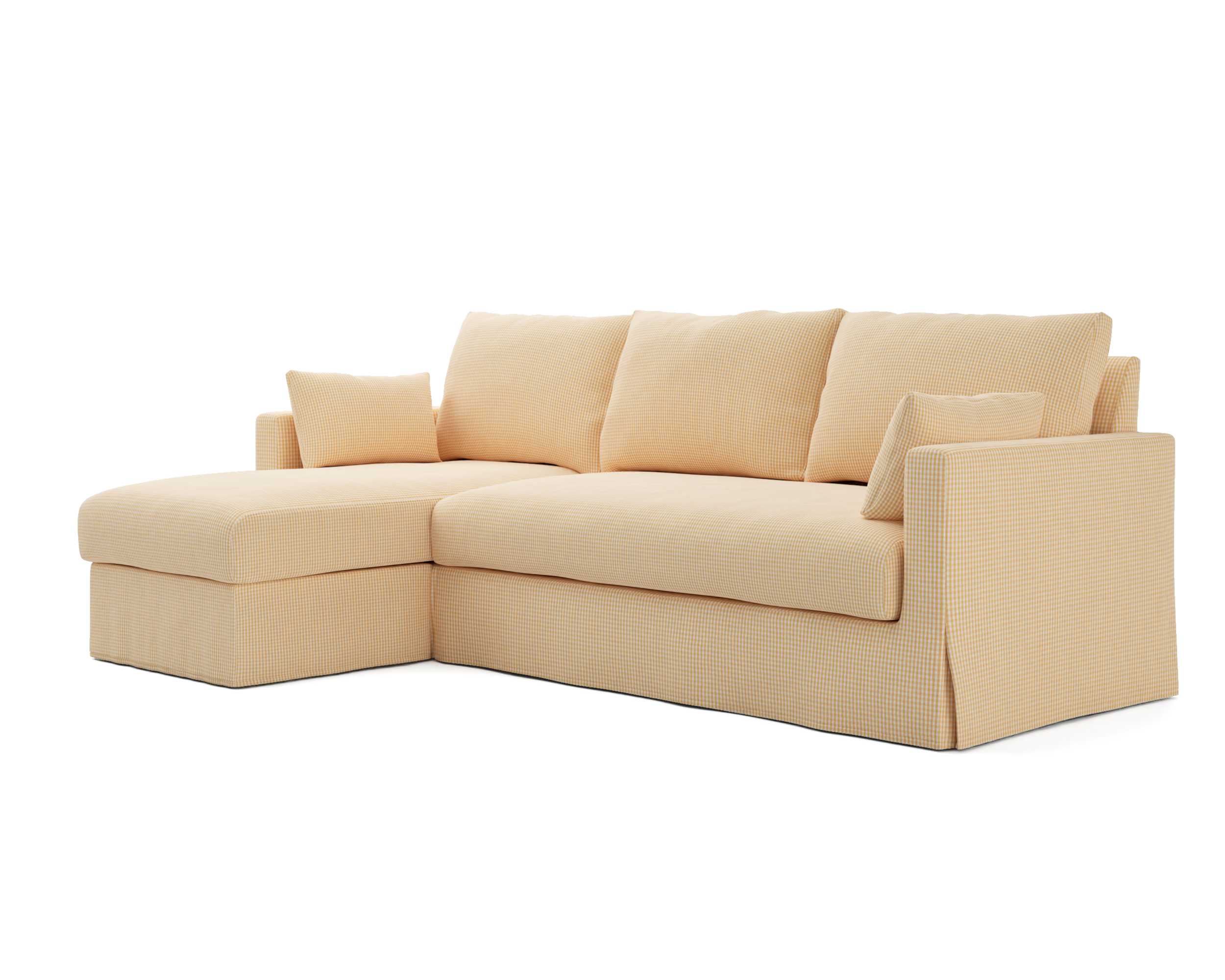 Bezug für 3er-Sofa Hyltarp, mit Récamiere links