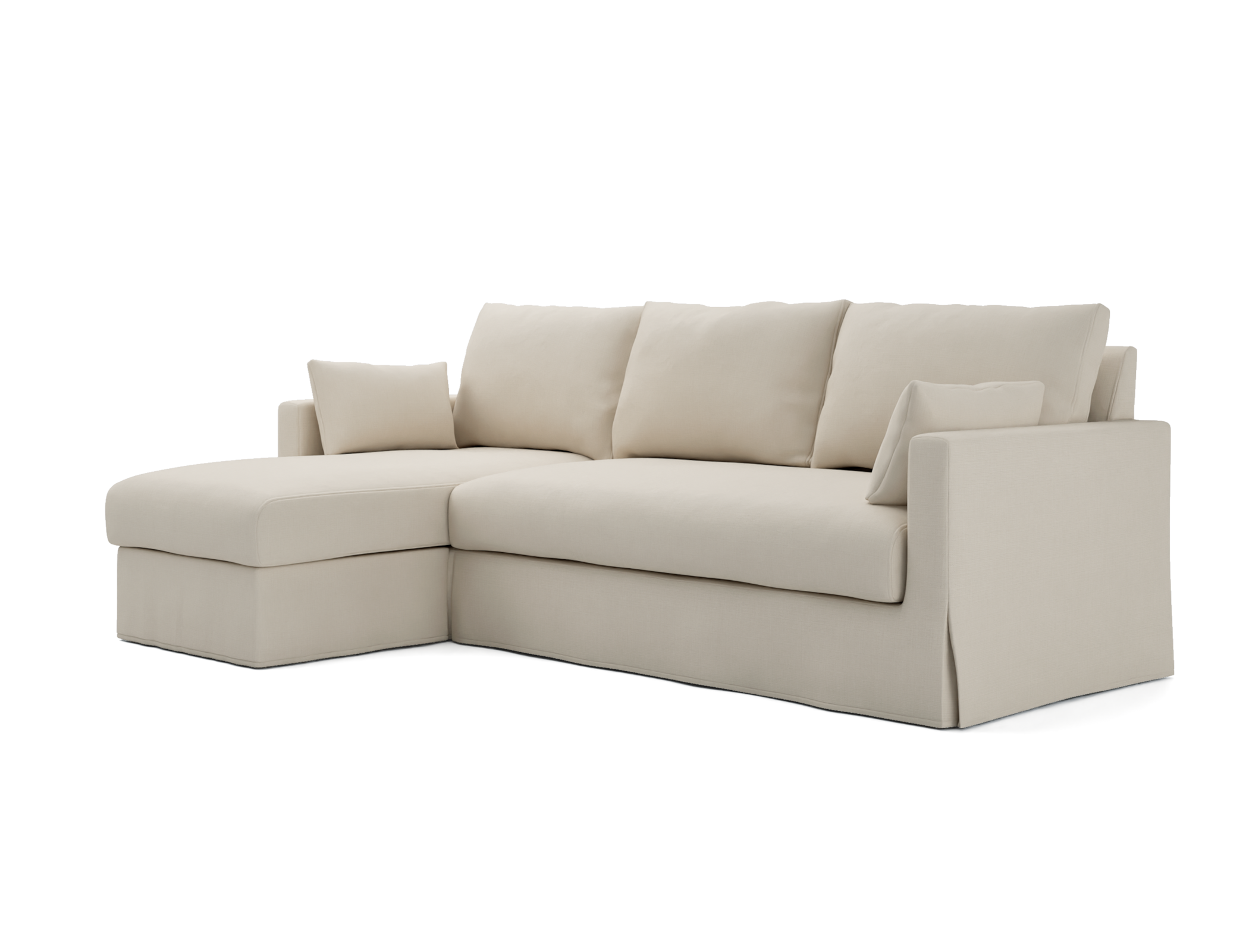 Hyltarp 3-seater sofa cover, chaise longue left