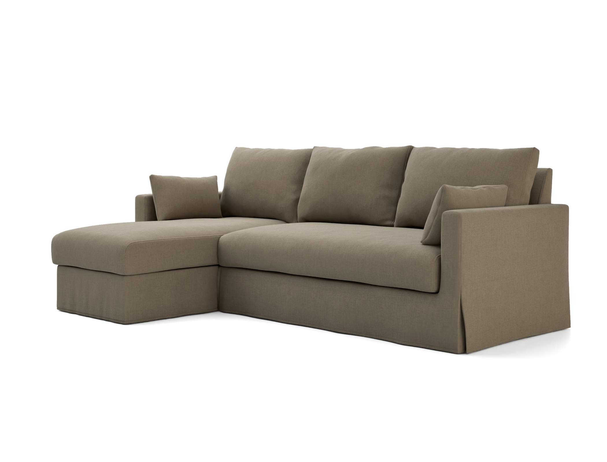 Hyltarp 3-seater sofa cover, chaise longue left