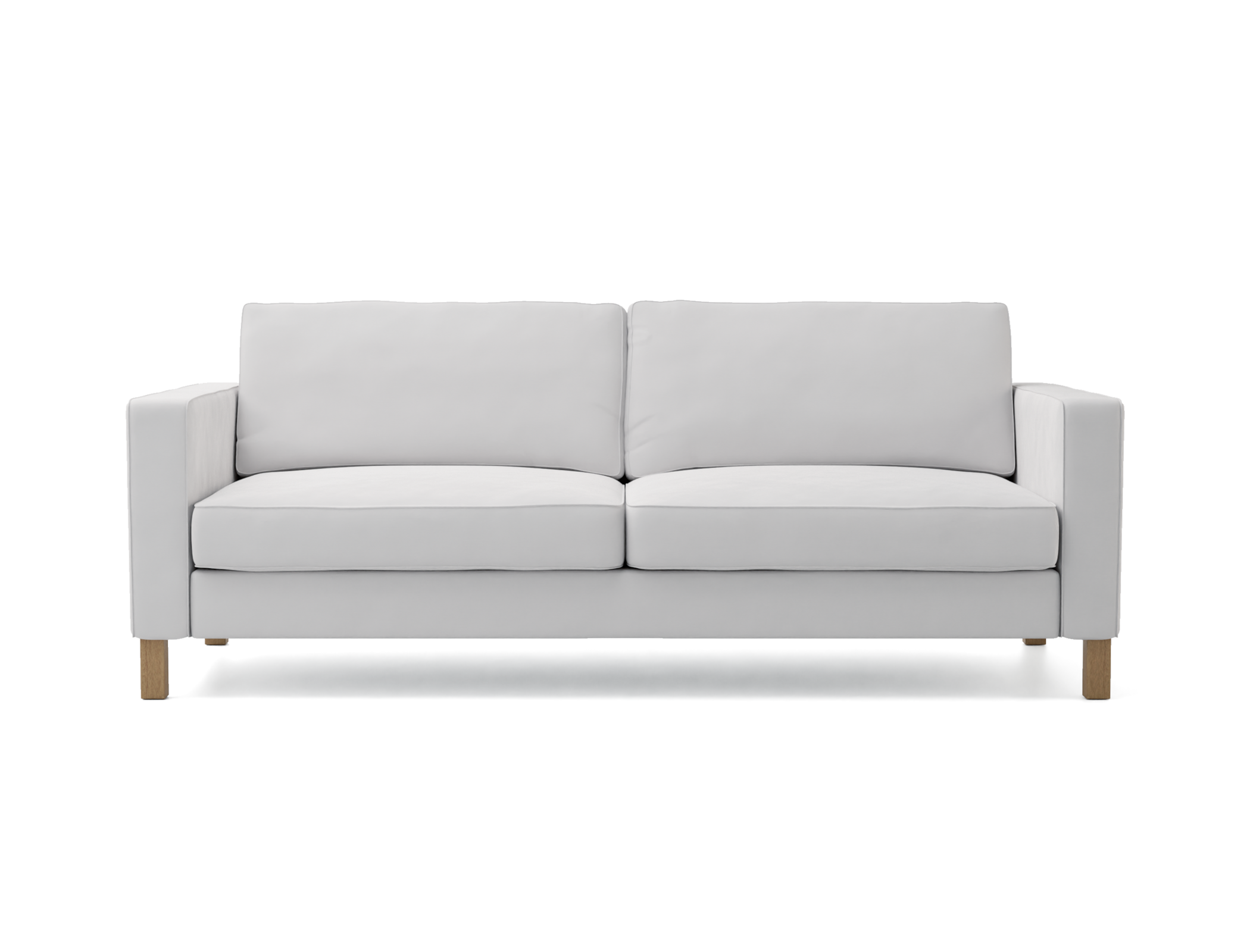 IKEA Karlstad, 3 Seater sofa cover, long skirt - Bemz | Bemz