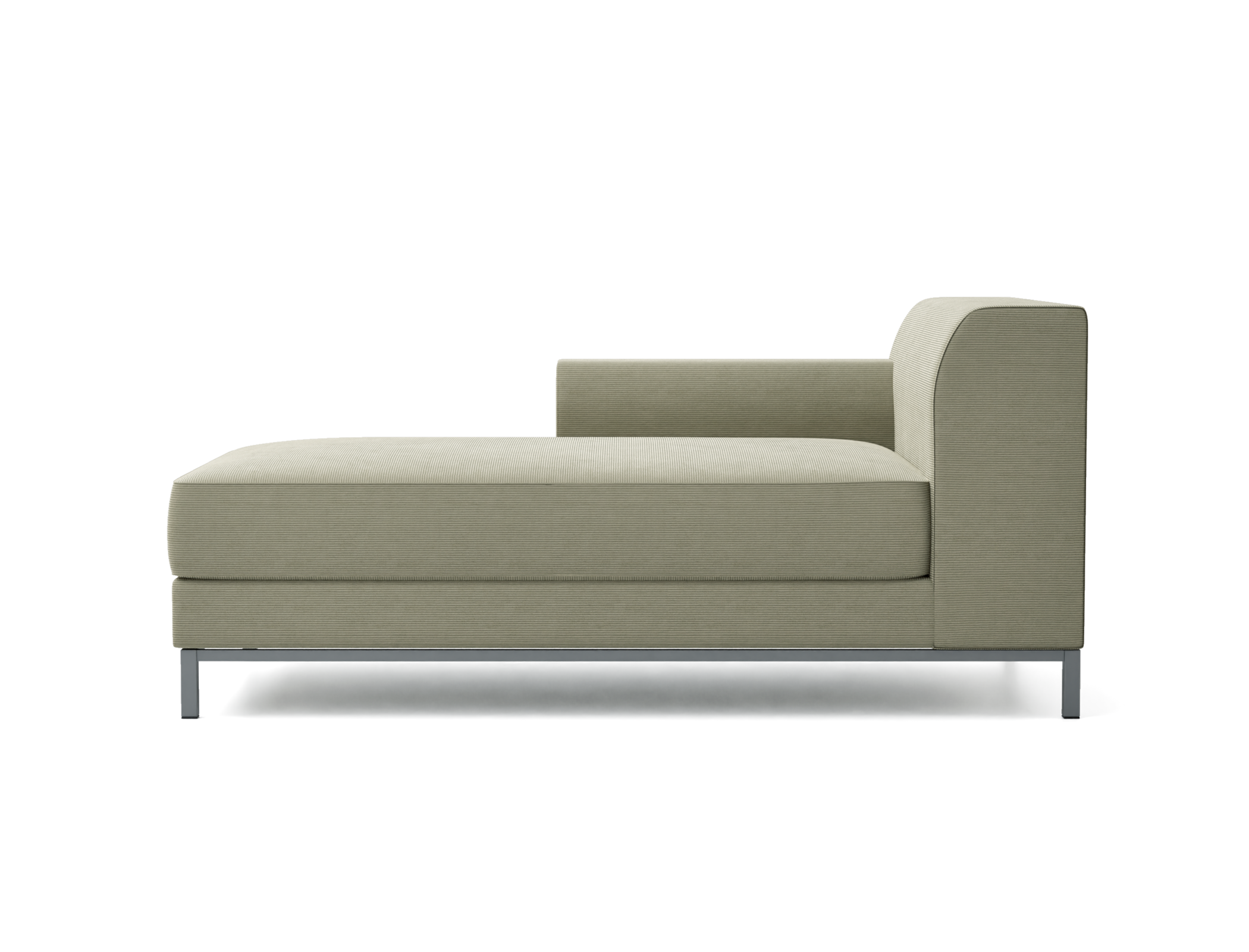 Kramfors Chaise Longue with Left Arm Cover