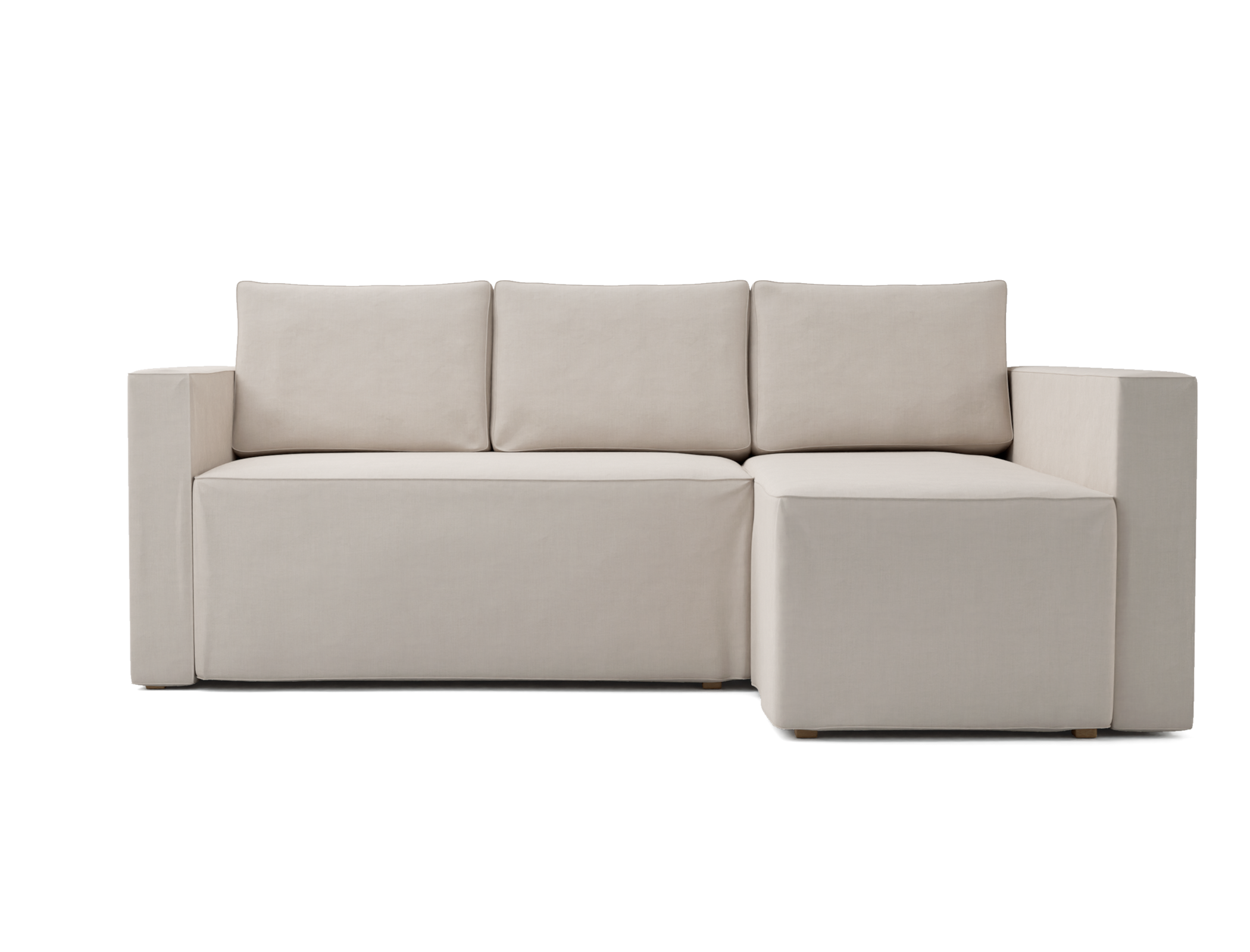 Funda para sofá cama con chaise longue a la derecha Månstad