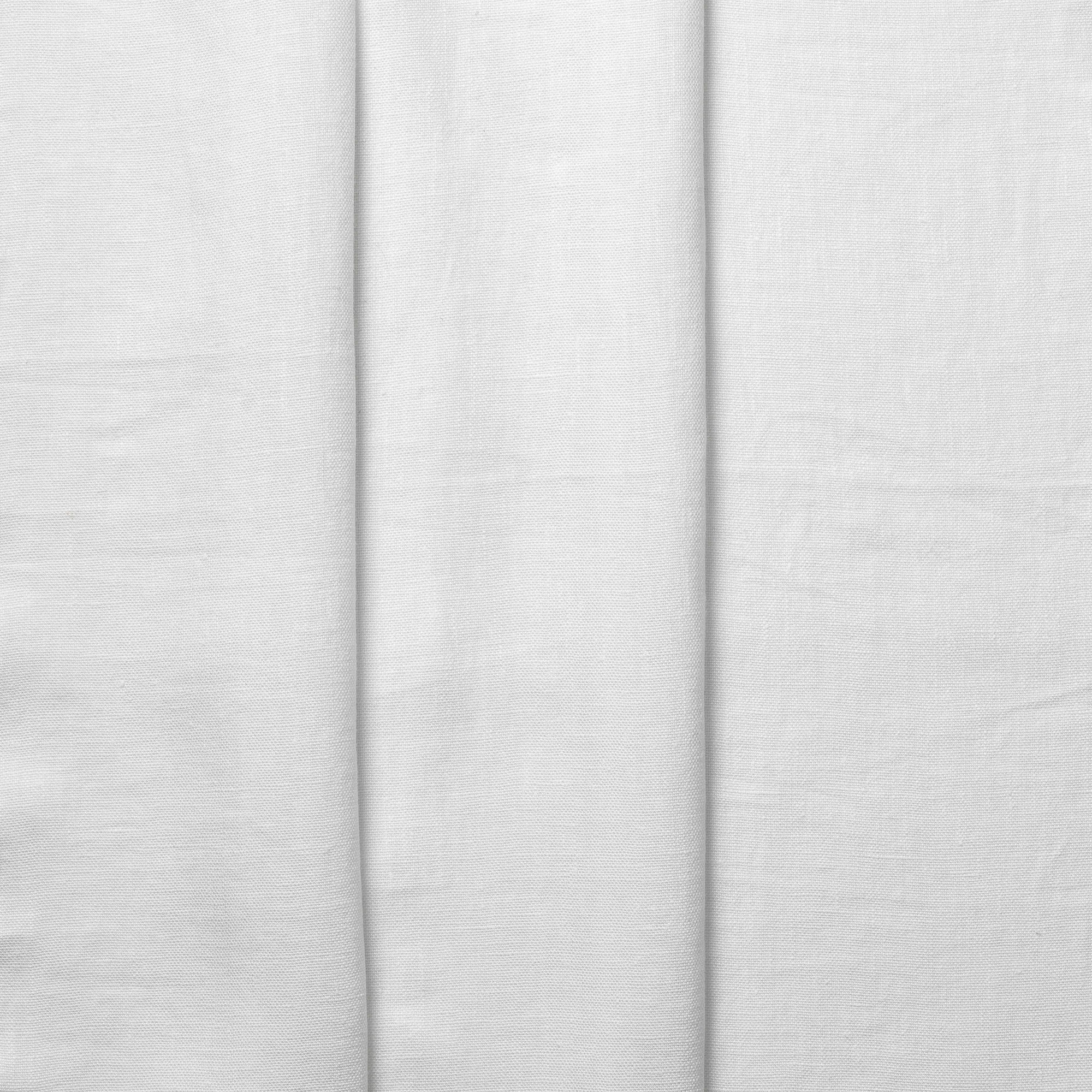 Single Width Curtain Panel with Tunnel/Creaseband
