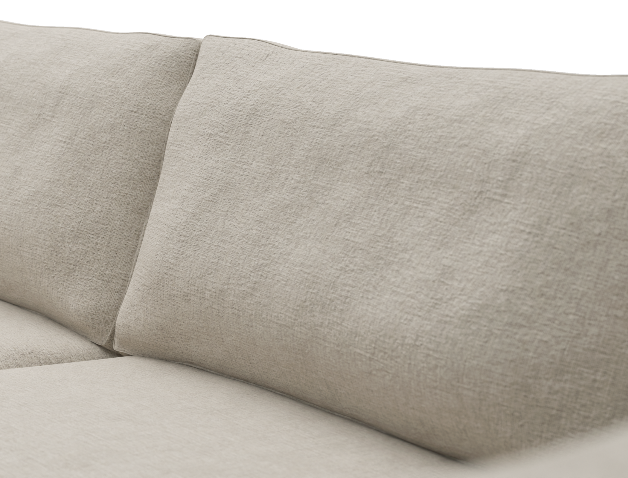 Överdrag till Mio Nevada 3-sits soffa med höger divan, Armstödstyp A