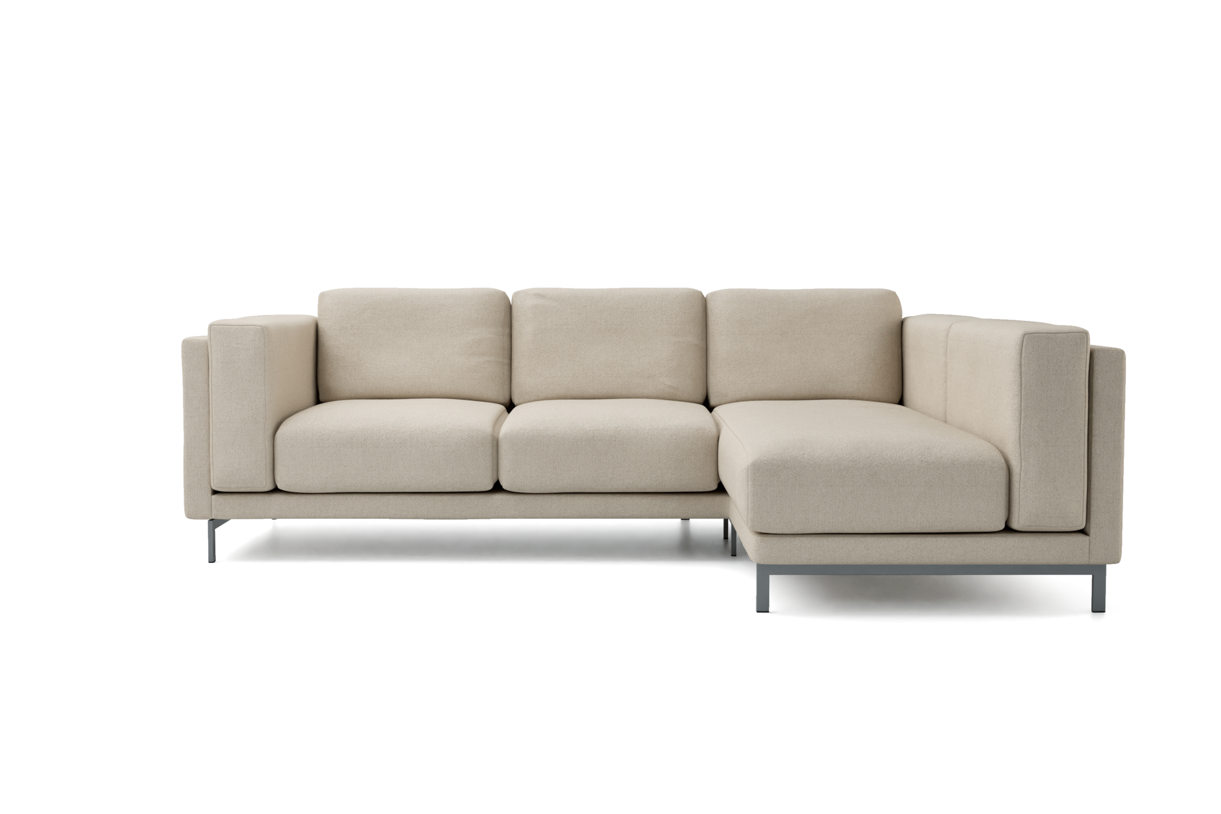 Fodera per divano 3 posti con chaise-longue destro Nockeby