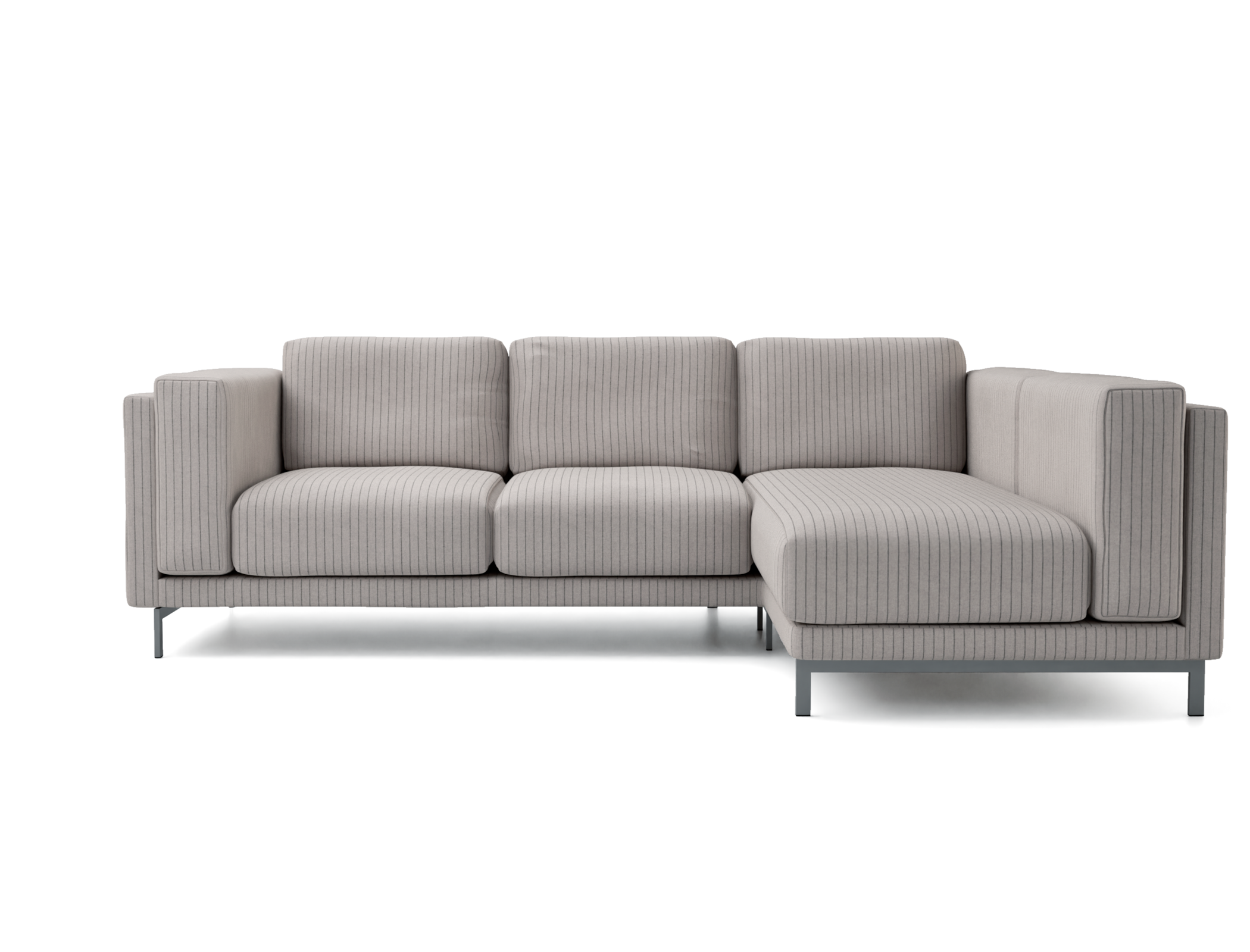 Nockeby 3 Seat Sofa with Right Chaise Cover