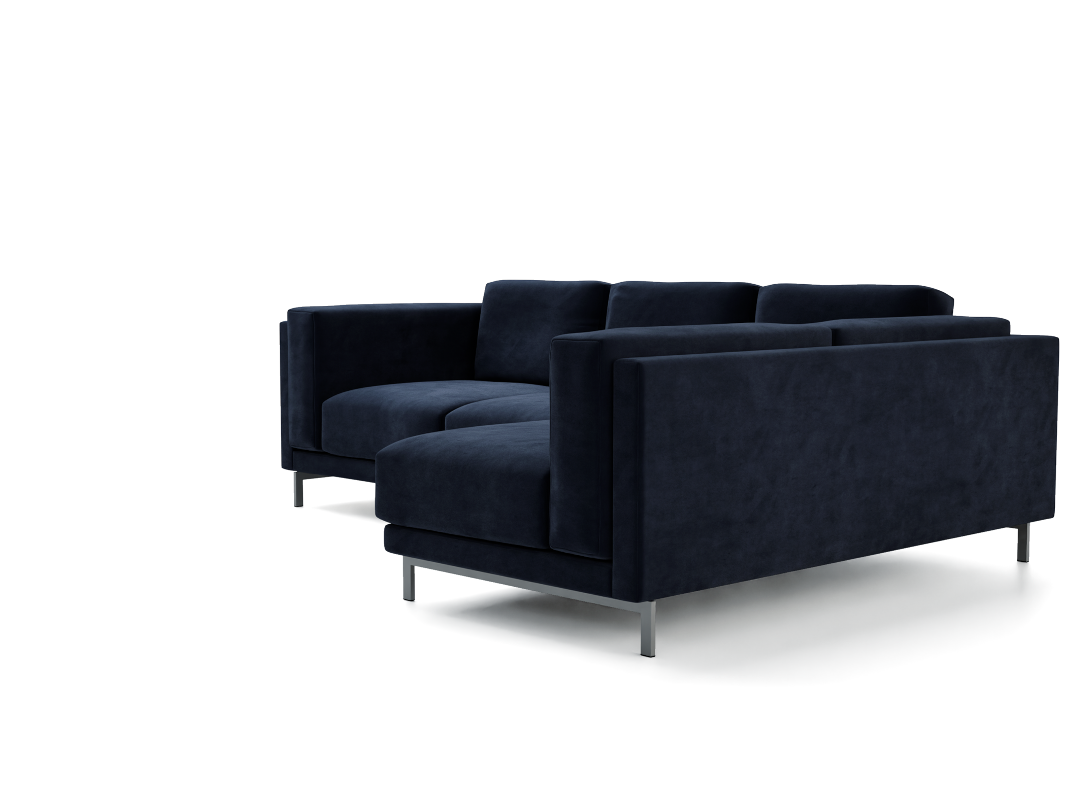 Nockeby 3 Seat Sofa with Right Chaise Cover