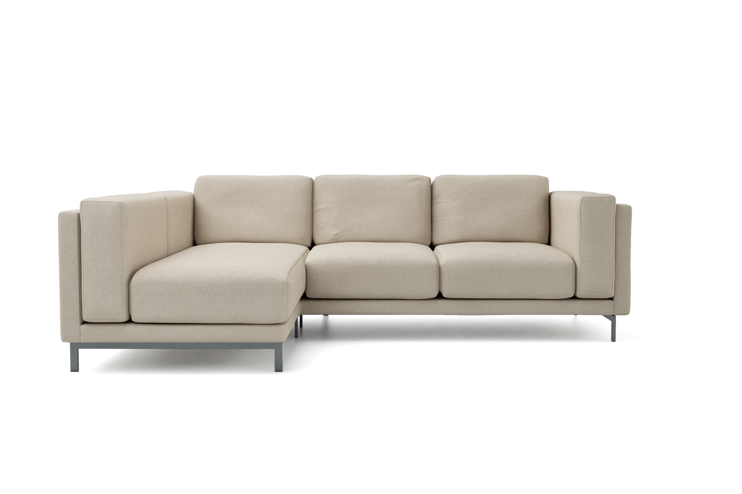 Fodera per divano 3 posti con chaise-longue sinistro Nockeby