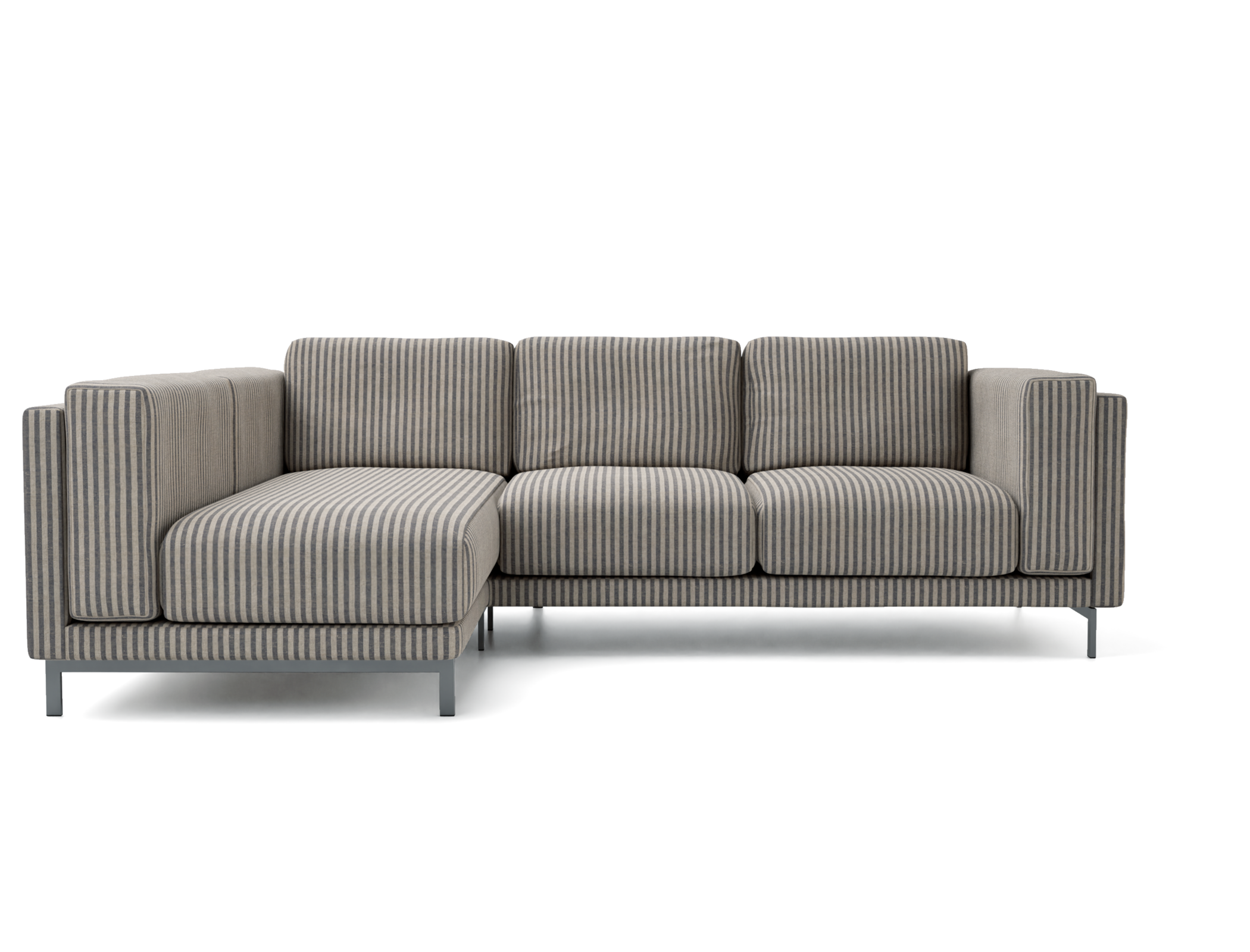 Nockeby 3 Seater Sofa with Left Chaise Cover